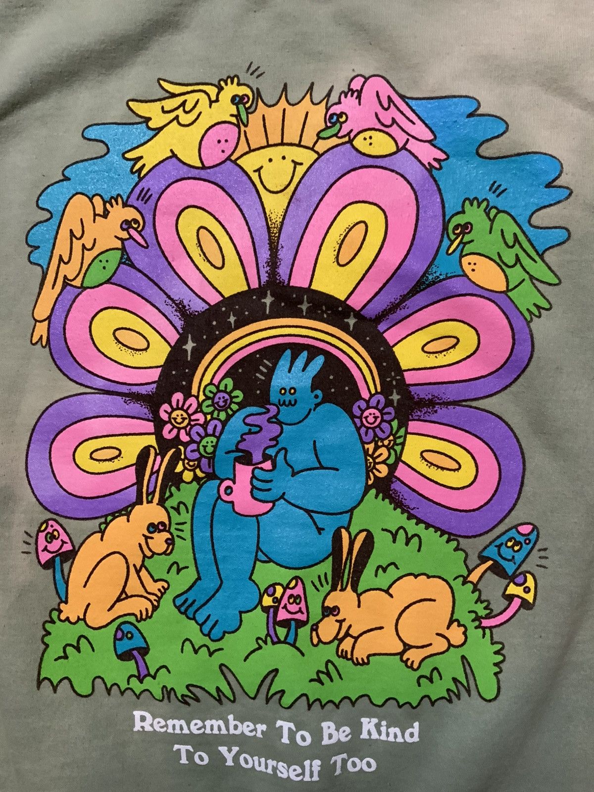 Other Dreyfus Art Remember To Be Kind To Yourself Too Sweatshirt Size US XL / EU 56 / 4 - 1 Thumbnail