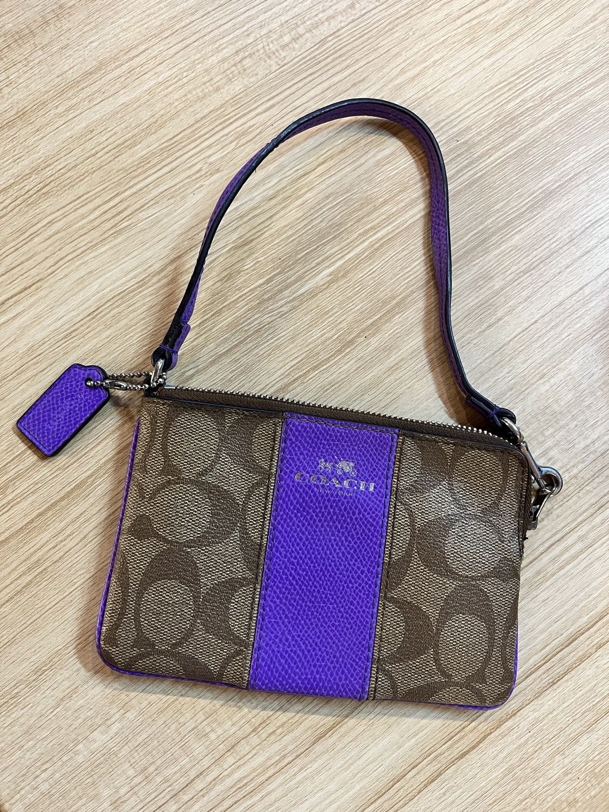 Coach × Vintage Coach Wristlet Wallet Size ONE SIZE - 2 Thumbnail