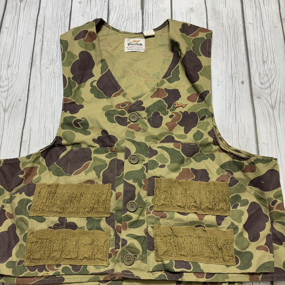 Vintage Vintage Duxbak Cloth Rainproofed vest Size US L / EU 52-54 / 3 - 3 Thumbnail