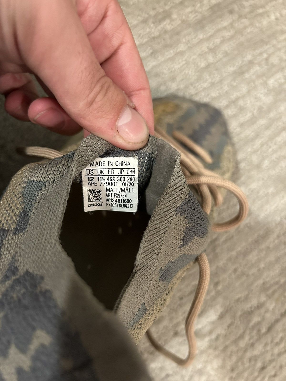 Adidas × Kanye West × Yeezy YEEZY BOOST 380 MIST US SIZE 12 Size US 12 / EU 45 - 5 Thumbnail