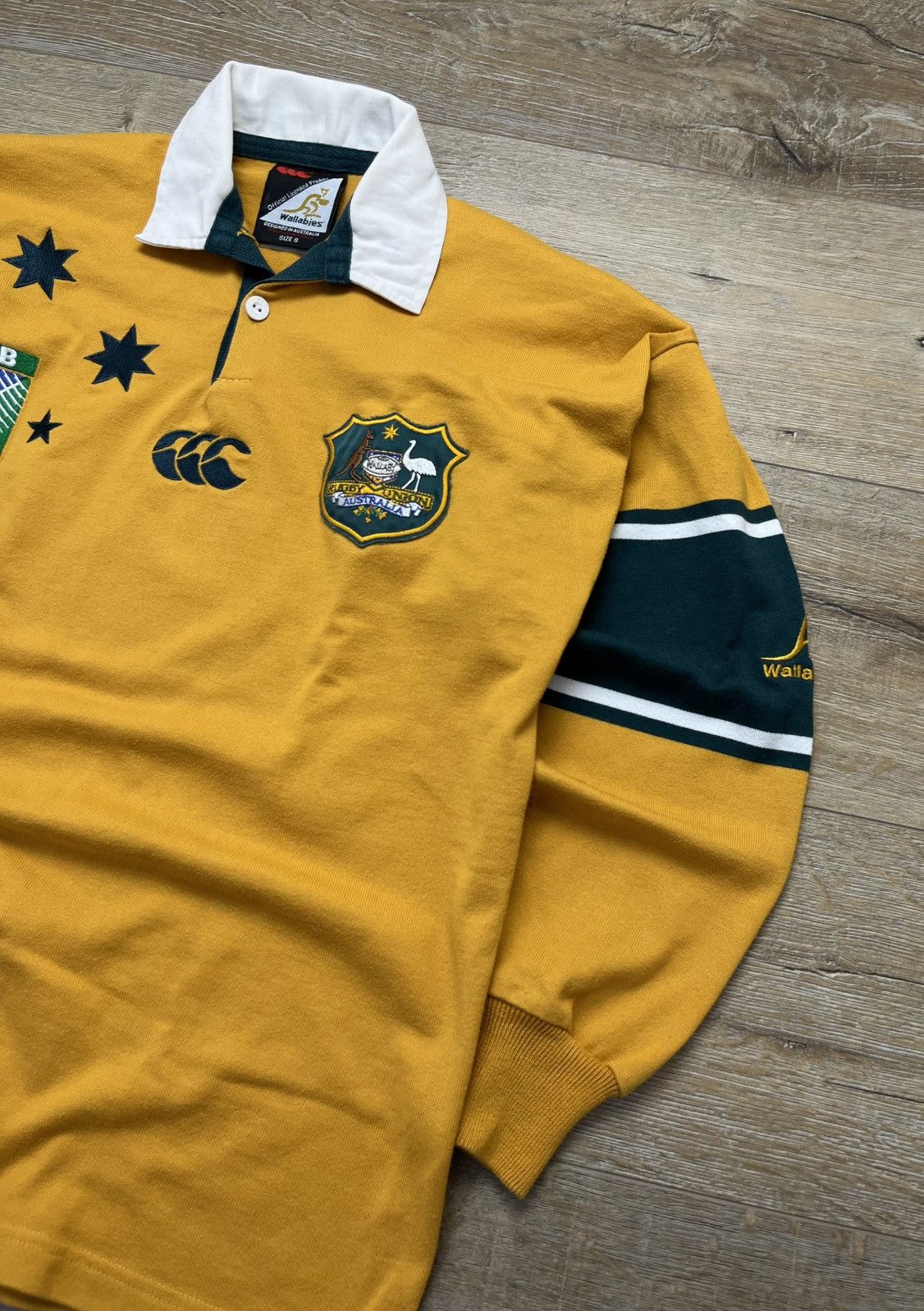 Canterbury of New Zealand VTG CANTERBURY WALLABIES AUSTRALIA 2003 RUGBY LONG SLEEVE Size US S / EU 44-46 / 1 - 5 Thumbnail