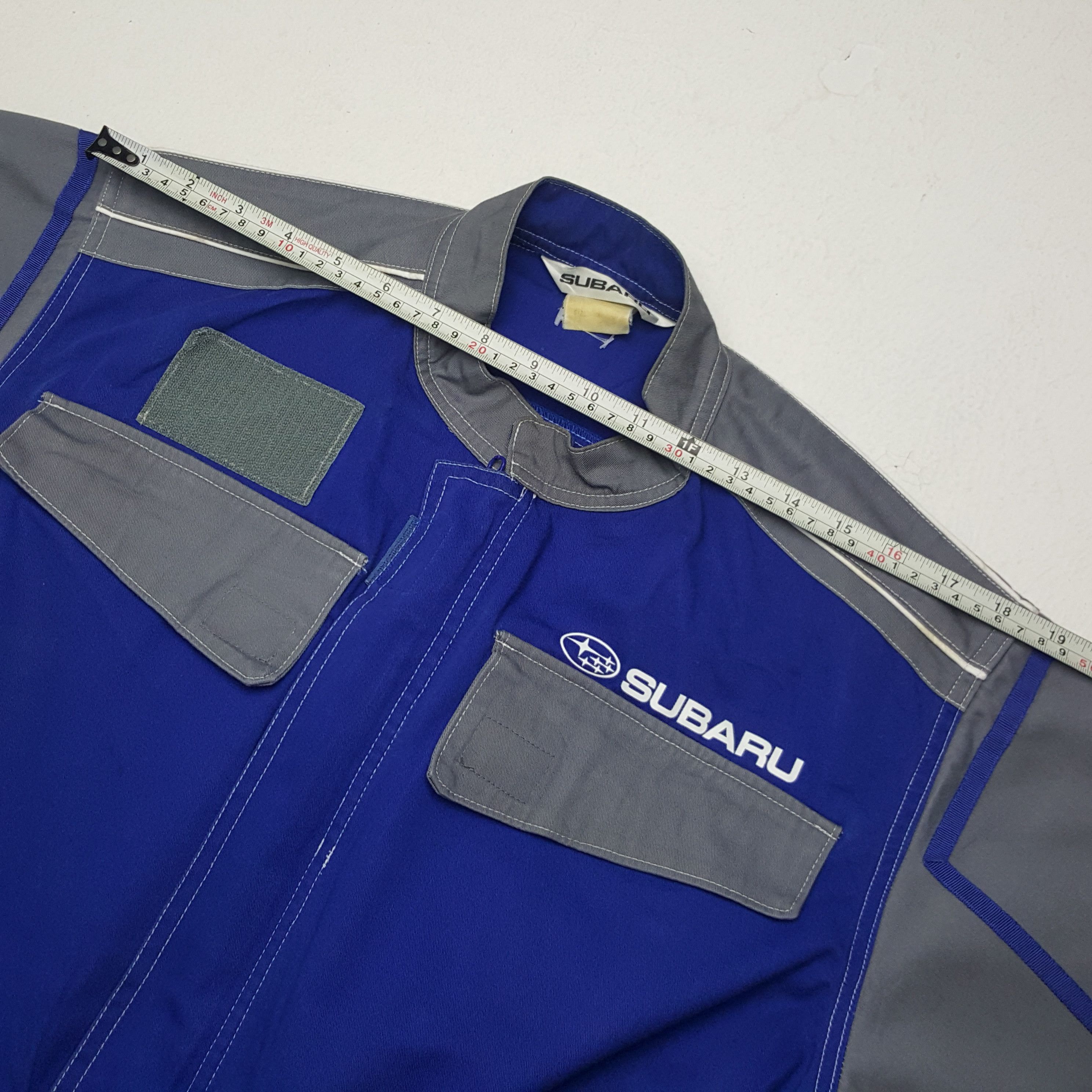 Japanese Brand × Vintage Vintage Subaru Japanese Rally Team Coverall Jacket Size US M / EU 48-50 / 2 - 11 Thumbnail