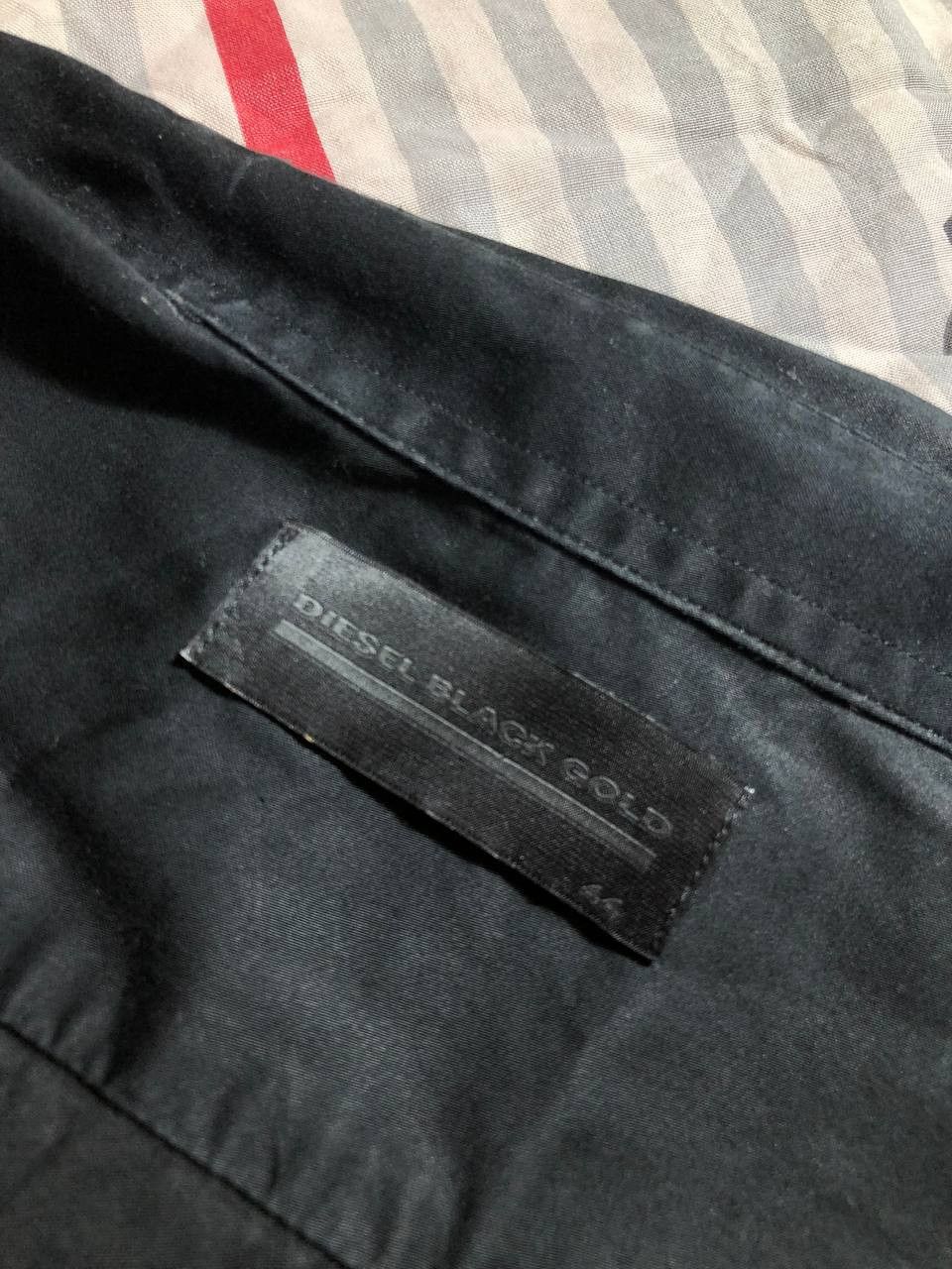 Diesel × Diesel Black Gold Diesel Black Gold Slim Fit Black Dress Shirt Size US S / EU 44-46 / 1 - 2 Thumbnail