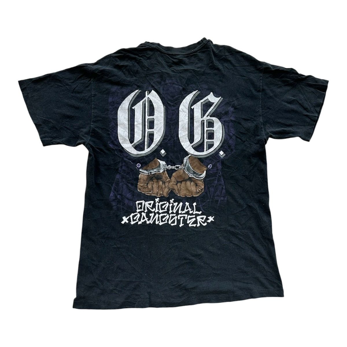 Rap Tees Vtg 90s Ice T Original Gansters rap tees Size US L / EU 52-54 / 3 - 2 Thumbnail