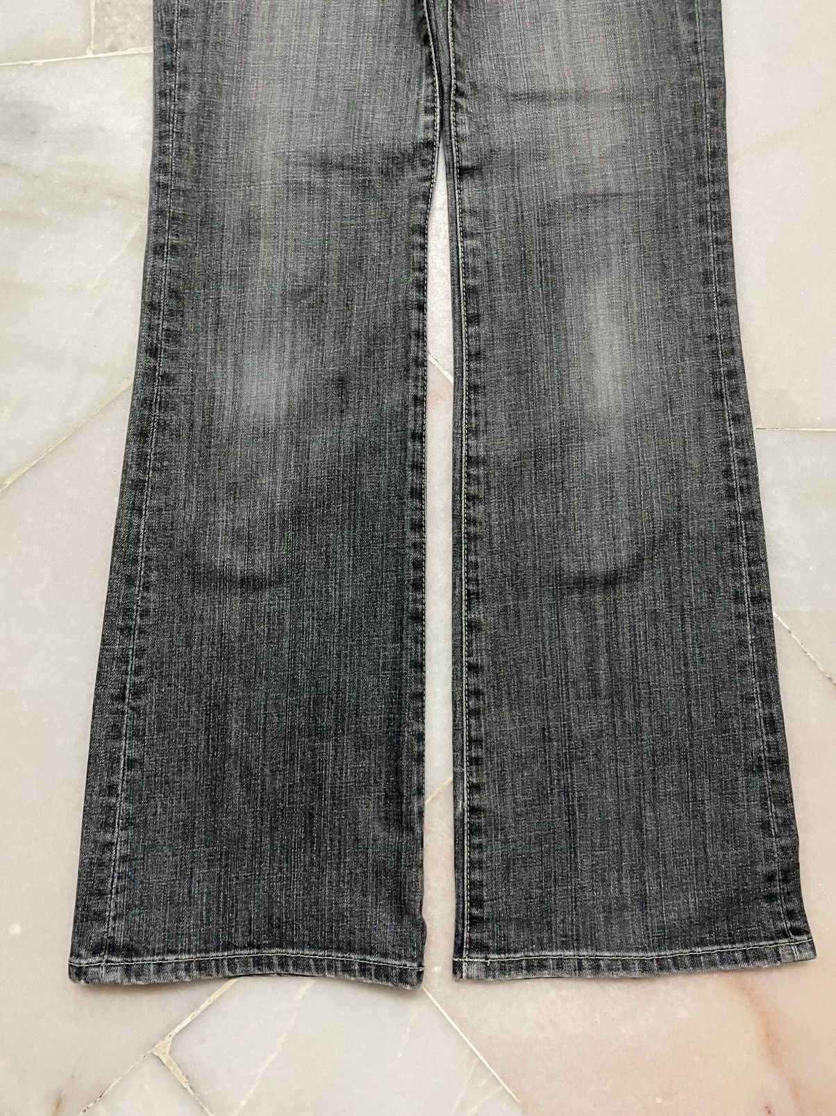 Uniqlo 💥Bootcut💥Vintage 90s Mudwash Bootcut Rare Jeans Size 25" / US 0 / IT 36 - 6 Thumbnail