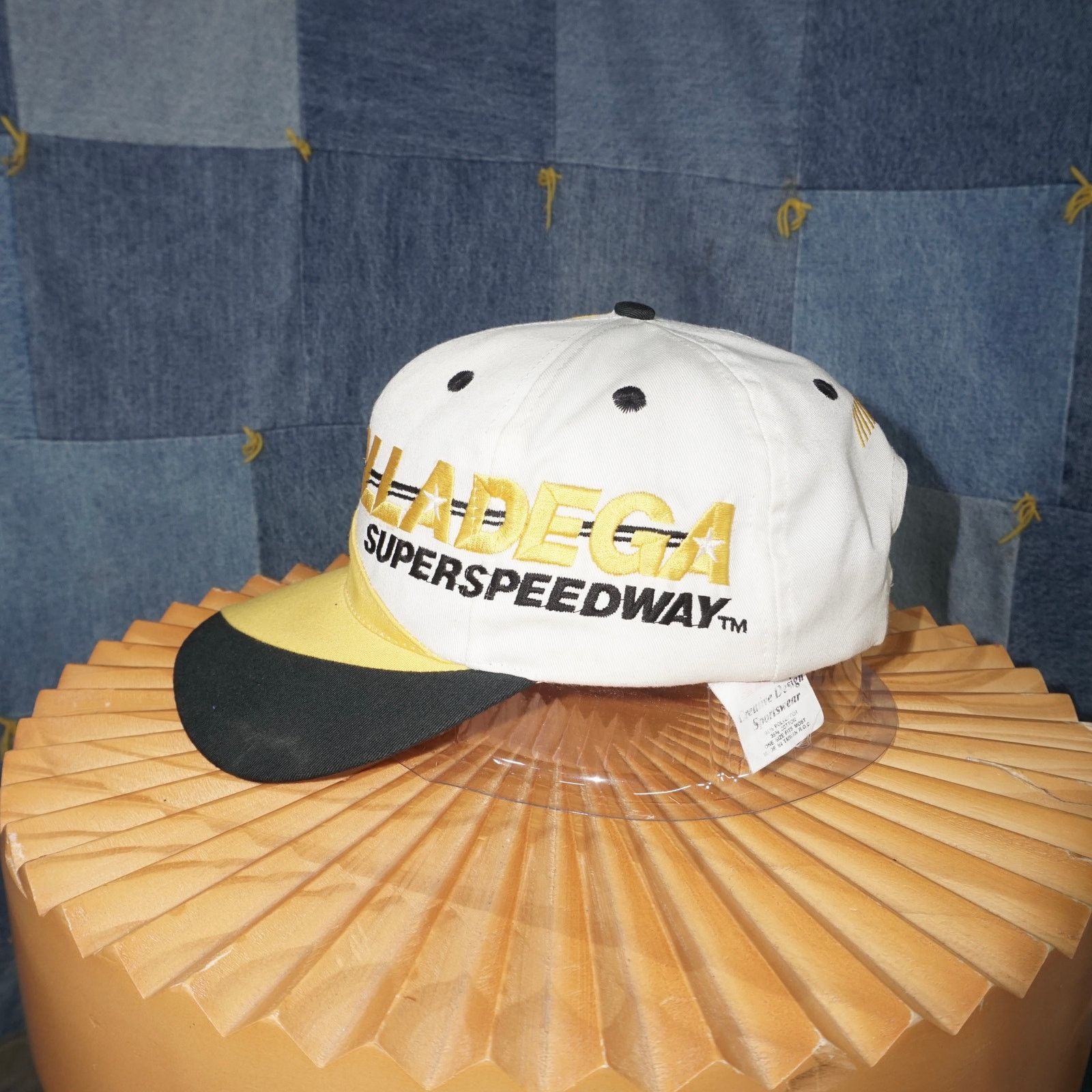 NASCAR OSFA - Vintage 1990s Talladega super Speedway embroider hat Size ONE SIZE - 5 Thumbnail