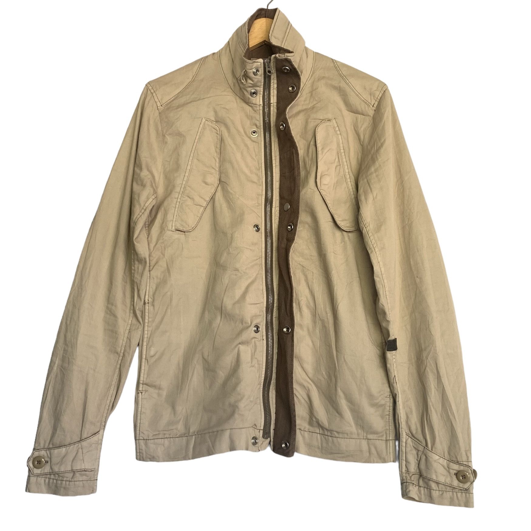 G-Star × Japanese Brand G-Star Raw Zipper Bikers Jacket Size US M / EU 48-50 / 2 - 2 Thumbnail