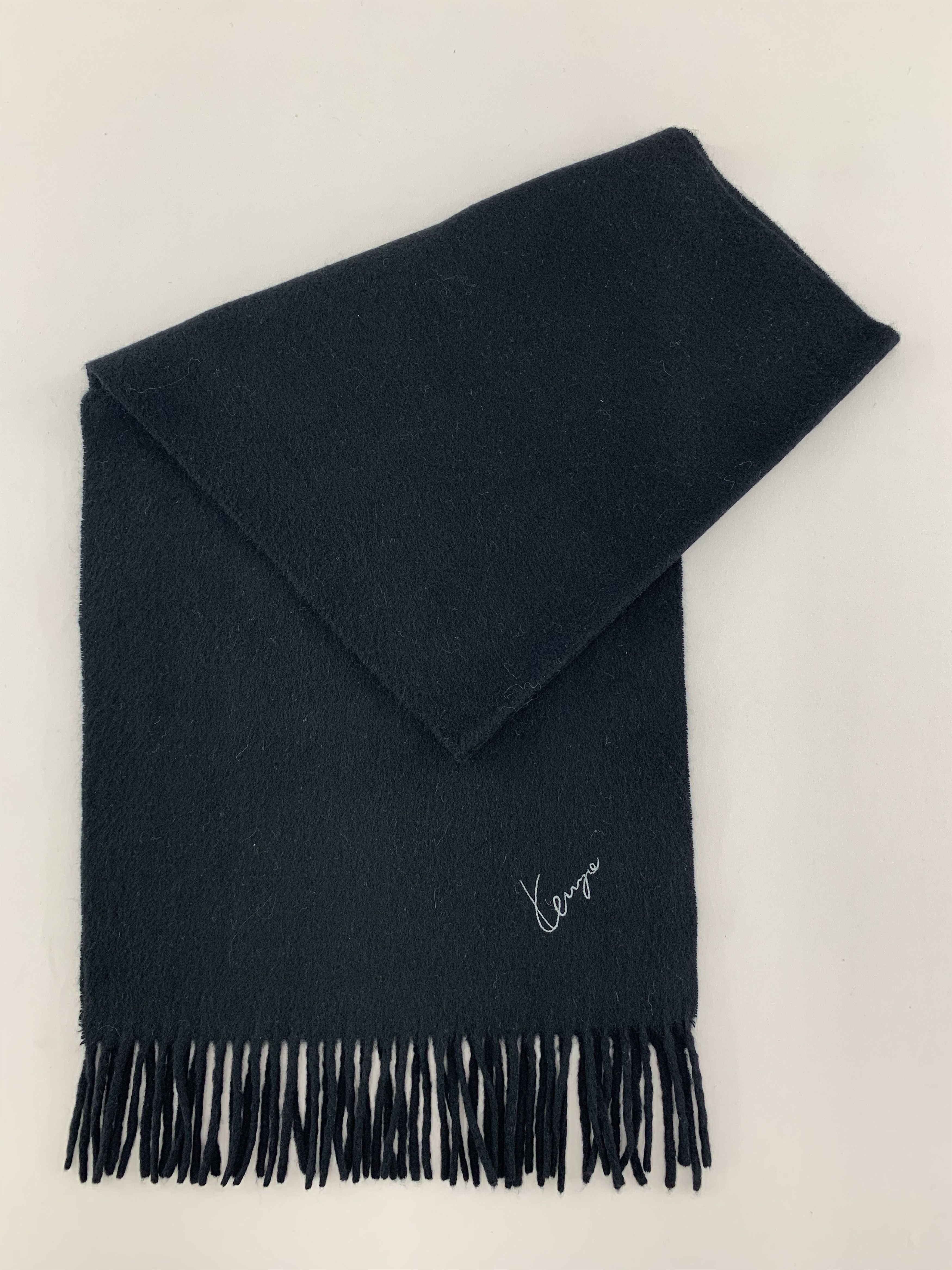 Kenzo Kenzo Scarf Wool Muffler Neck Wrap BL5040 Size ONE SIZE - 2 Thumbnail