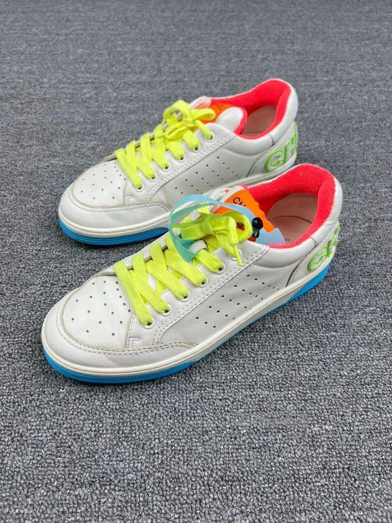 Chanel Chanel Rainbow Letter Low-Top Sneakers. Size US 8.5 / EU 41-42 - 1 Thumbnail