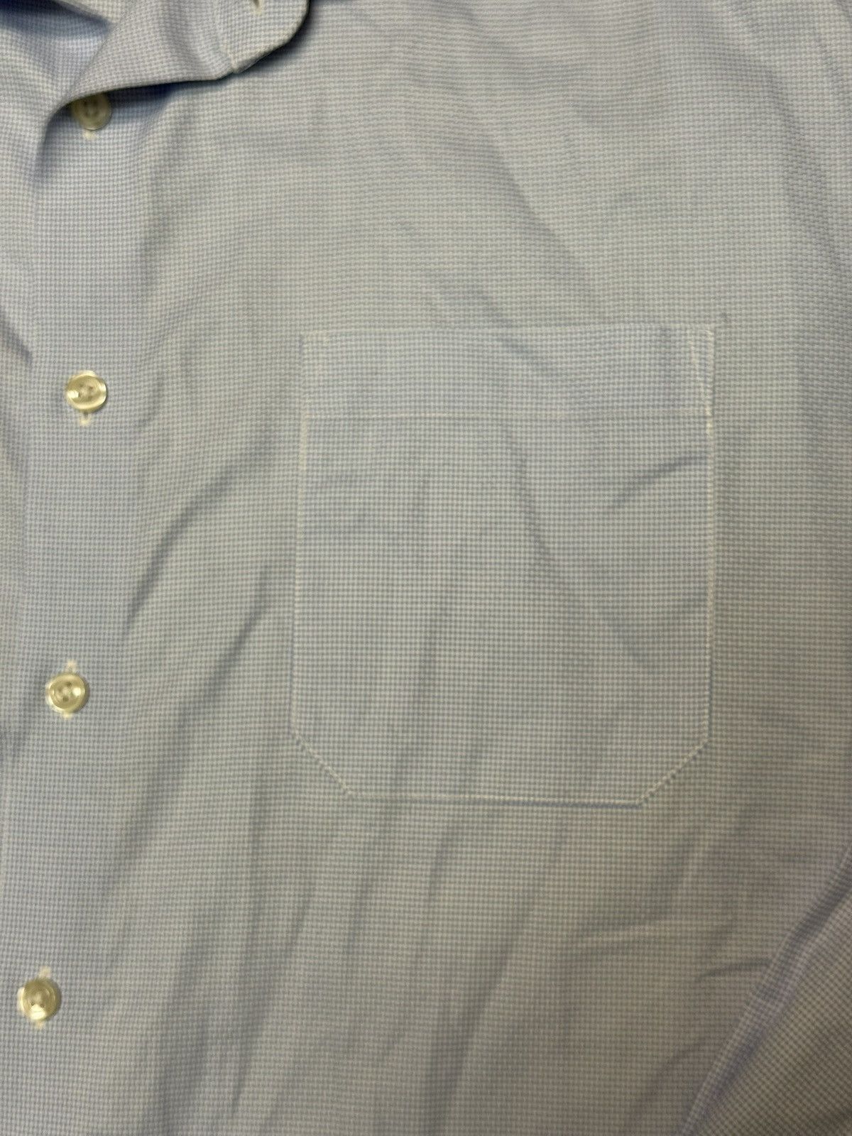 Nordstrom John W. Nordstrom Non-Iron 120s 2-PLY Traditional Fit Shirt Size US L / EU 52-54 / 3 - 3 Thumbnail