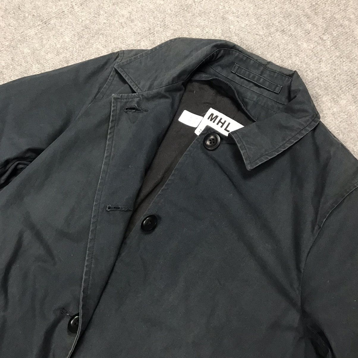 Margaret Howell Margaret Howell Navy faded Long Coat Jacket Size US M / EU 48-50 / 2 - 11 Thumbnail