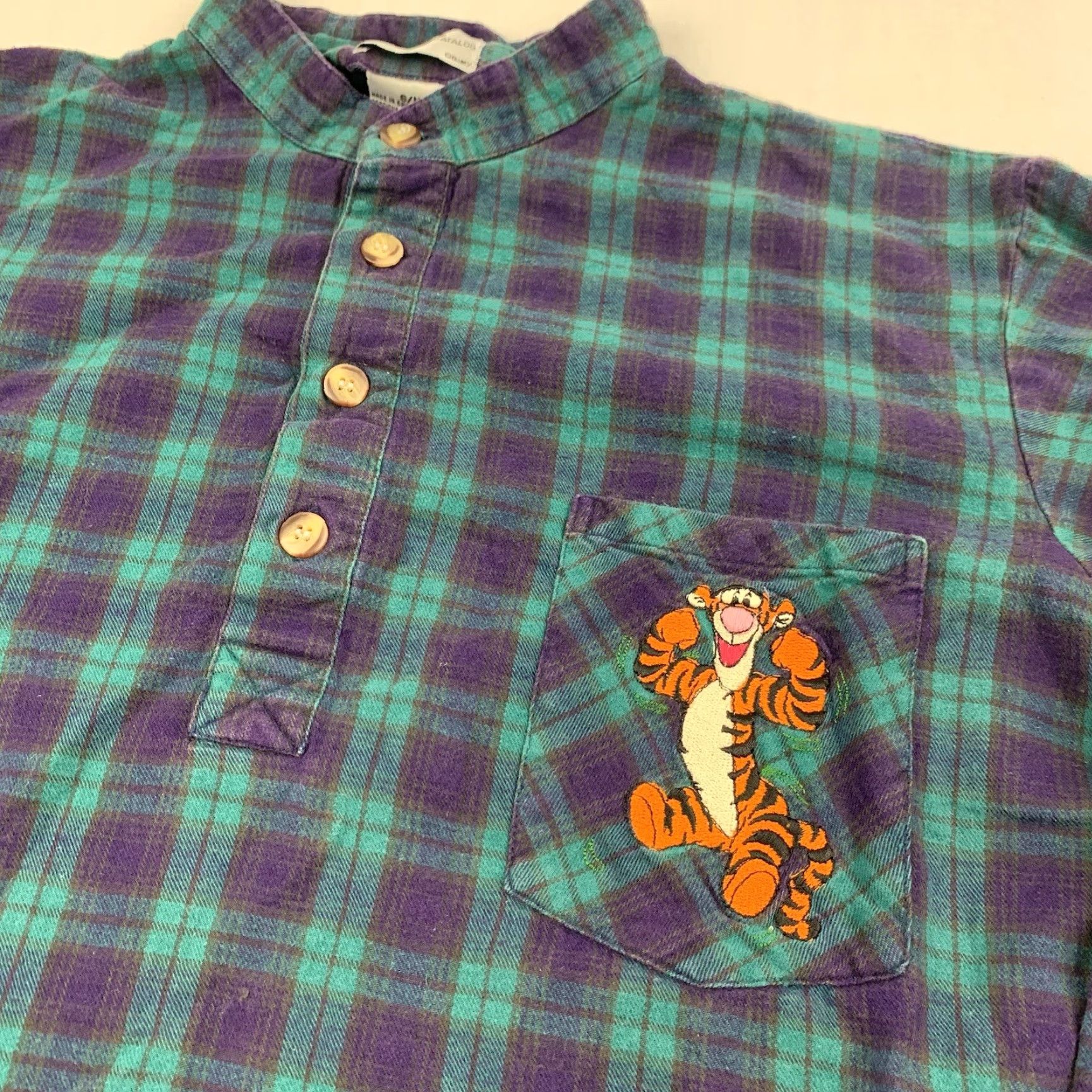 Disney VINTAGE Disney Tigger Sleep Shirt Women Size M / US 6-8 / IT 42-44 - 3 Thumbnail