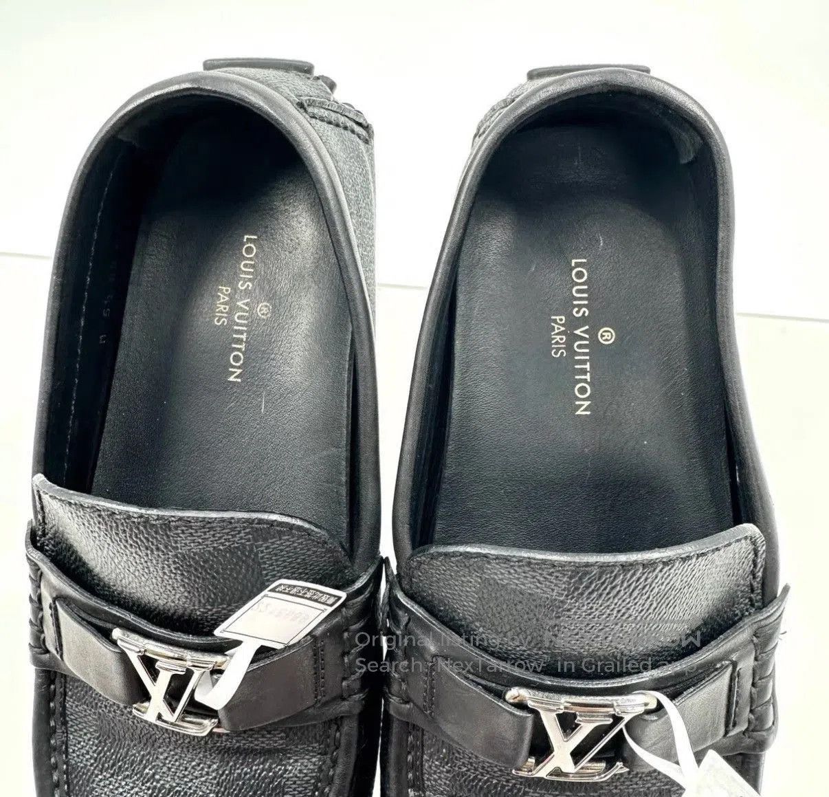 Louis Vuitton Black Slip. Size US 6.5 / EU 39-40 - 5 Thumbnail