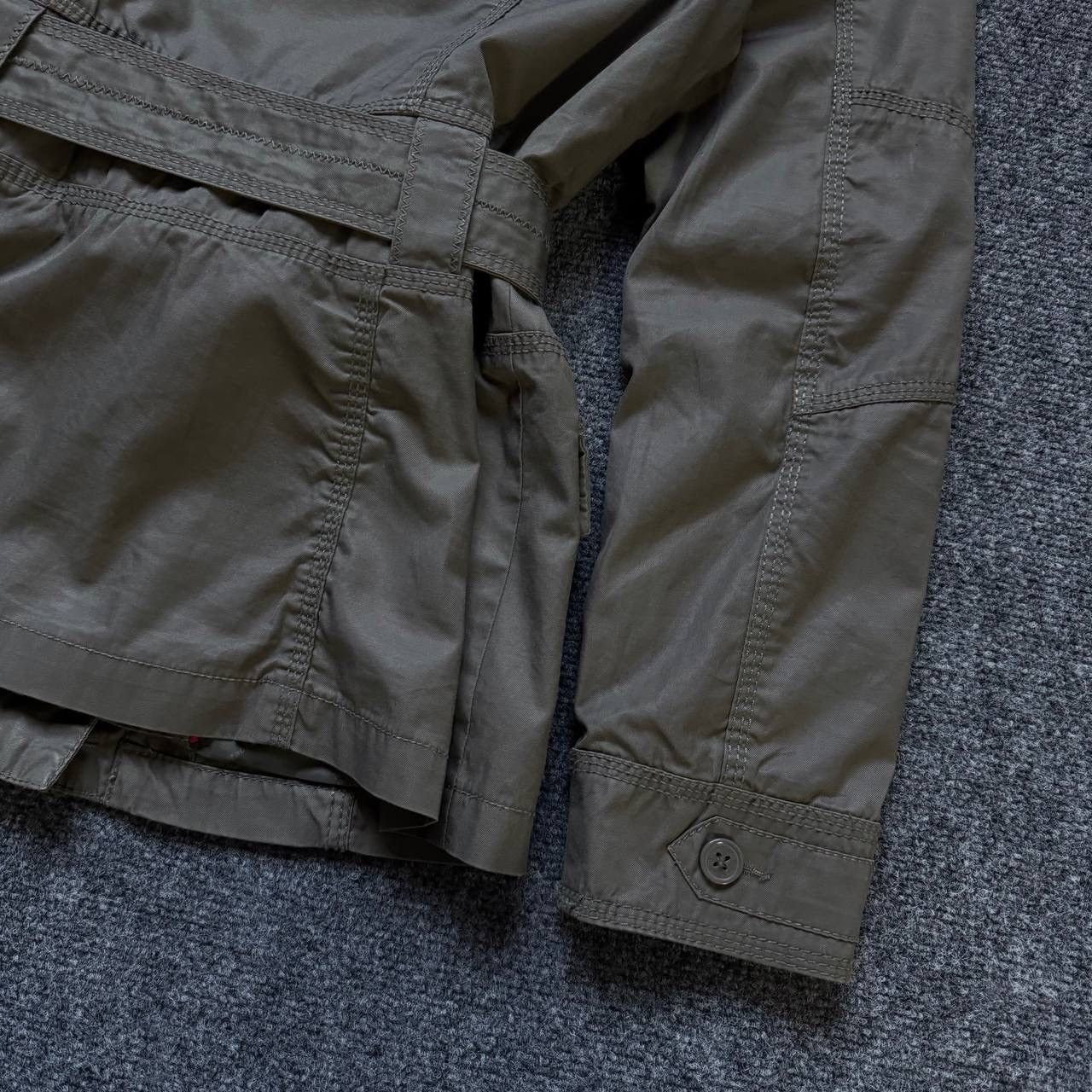 20471120 VTG Women’s EDS Trench Light Jacket Size M Y2K 00s USA Grung Size M / US 6-8 / IT 42-44 - 9 Thumbnail