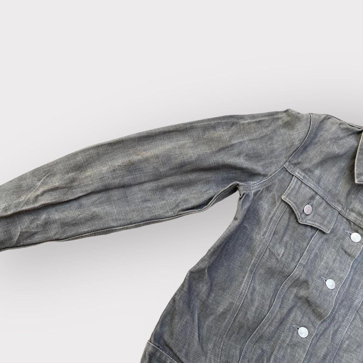 Helmut Lang Helmut Lang Archive Grey Raw Denim Size M / US 6-8 / IT 42-44 - 5 Thumbnail