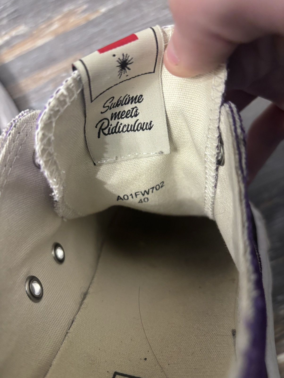 Maison MIHARA YASUHIRO Maison Mihara Yasuhiro Hank Low Purple Size US 7 / EU 40 - 7 Thumbnail