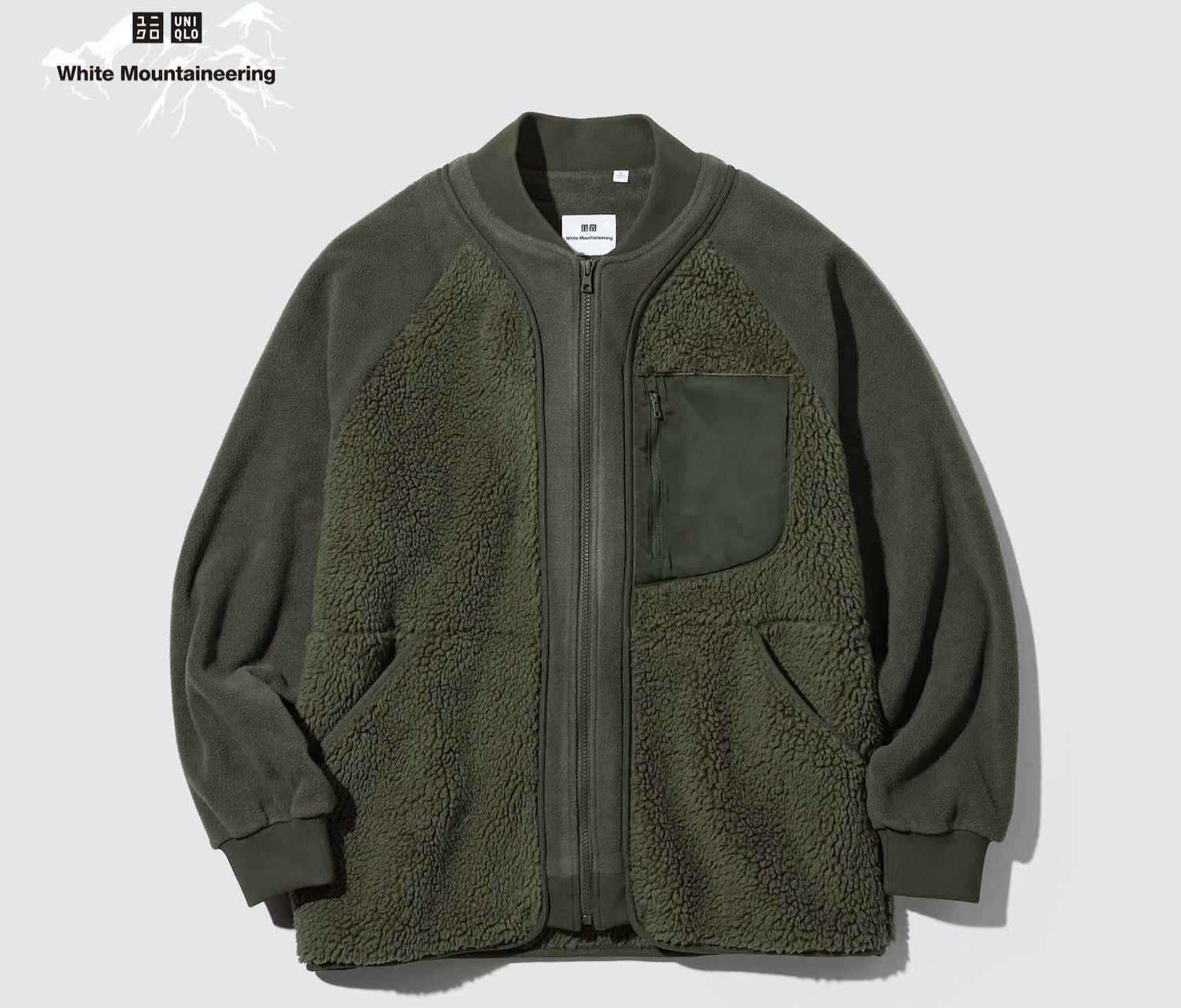 Uniqlo × White Mountaineering Uniqlo x White Mountaineering Fleece Oversized Jacket Size US M / EU 48-50 / 2 - 1 Thumbnail