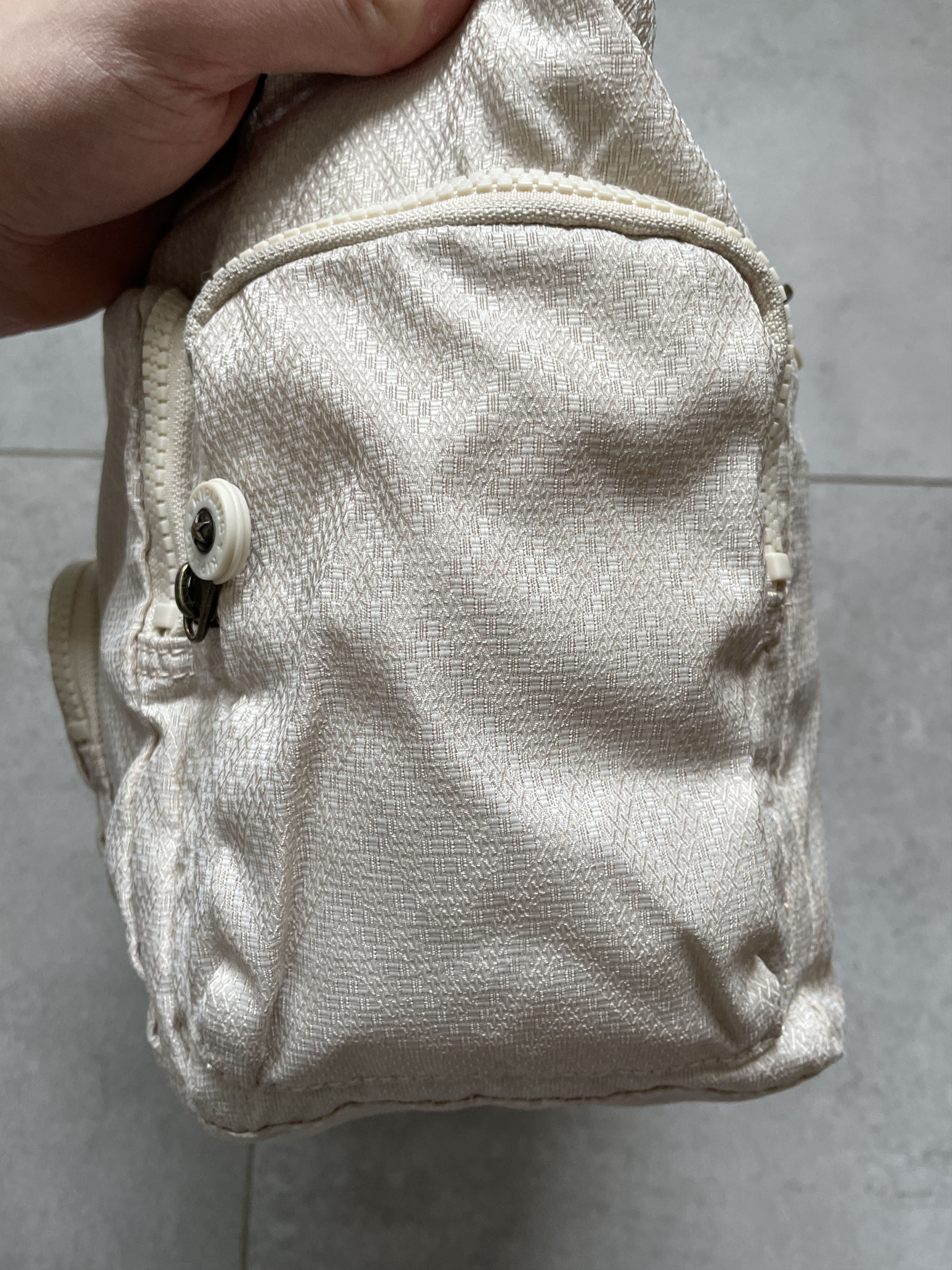 Vintage Y2K KIPLING EARTH TONE BEIGE NYLON SHOULDER BAG Size ONE SIZE - 6 Thumbnail