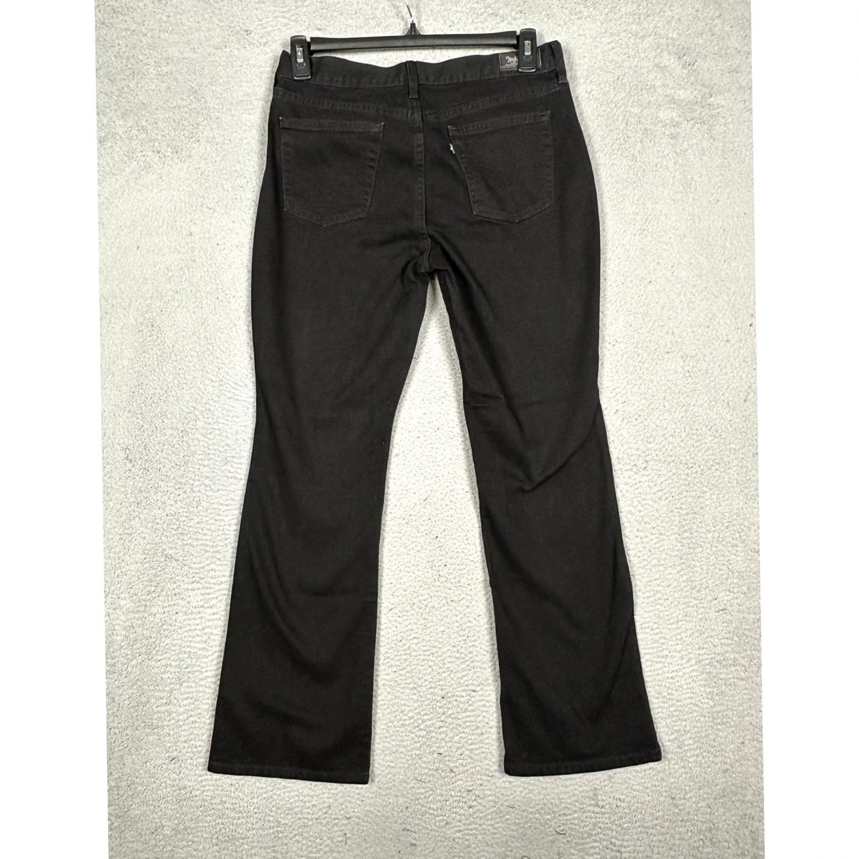 Levi's Levi's 515 Bootcut Jeans Womens 30x32 Black Five-Pocket Stretch Denim Casual EUC Size 30" / US 8 / IT 44 - 2 Thumbnail
