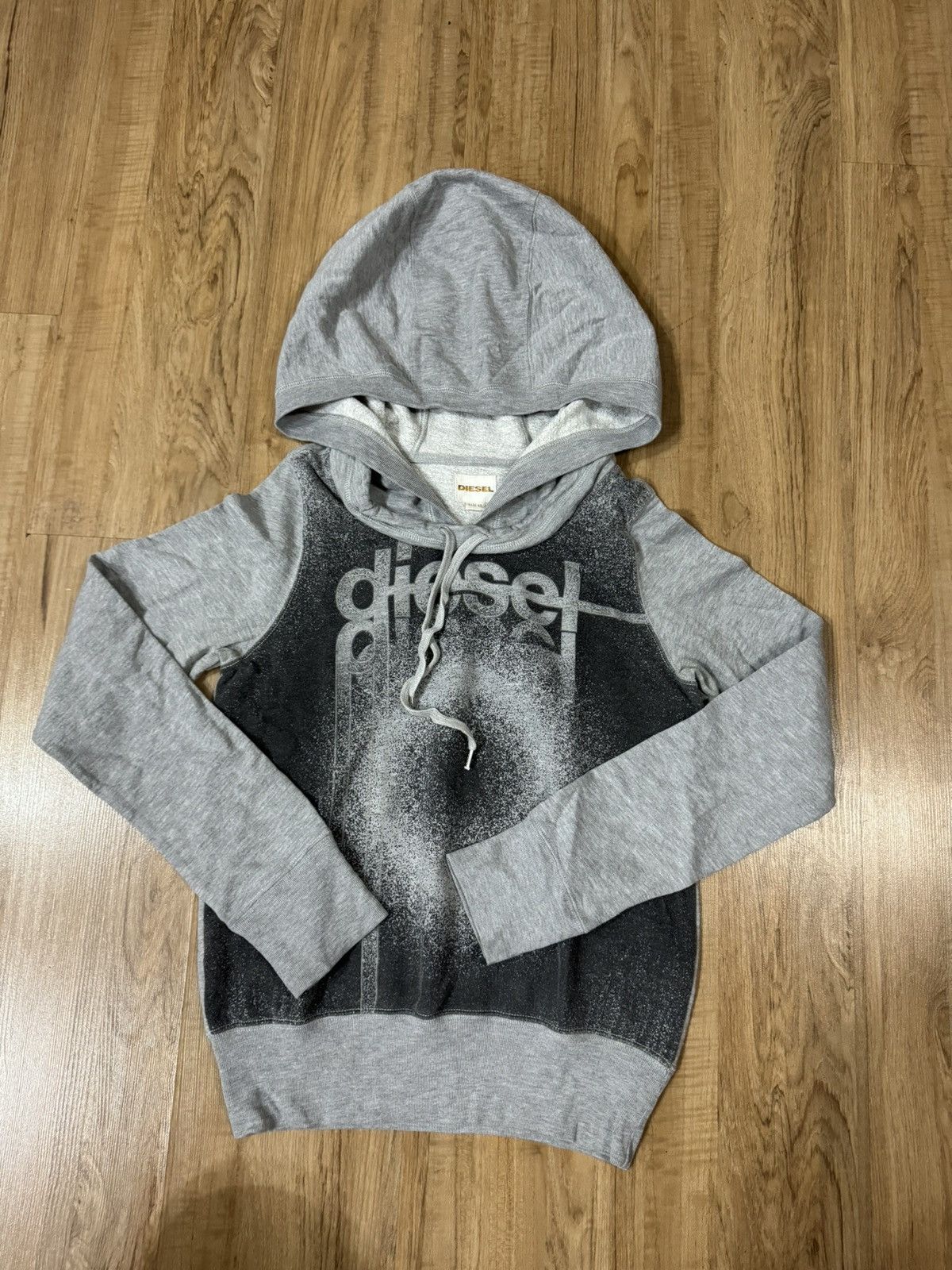 Image of Diesel Hoodie in Grey, Women's (Size XS)