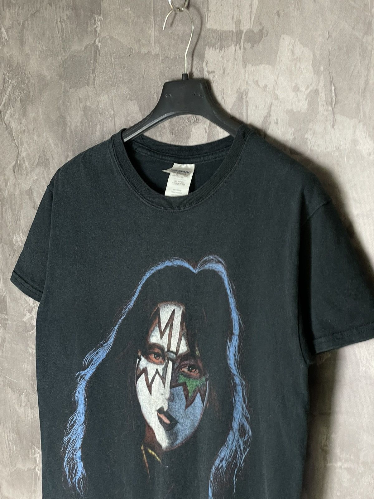 Band Tees × Vintage Vintage Kiss Gene Simmons face rock band tee 90’s Size US S / EU 44-46 / 1 - 7 Thumbnail