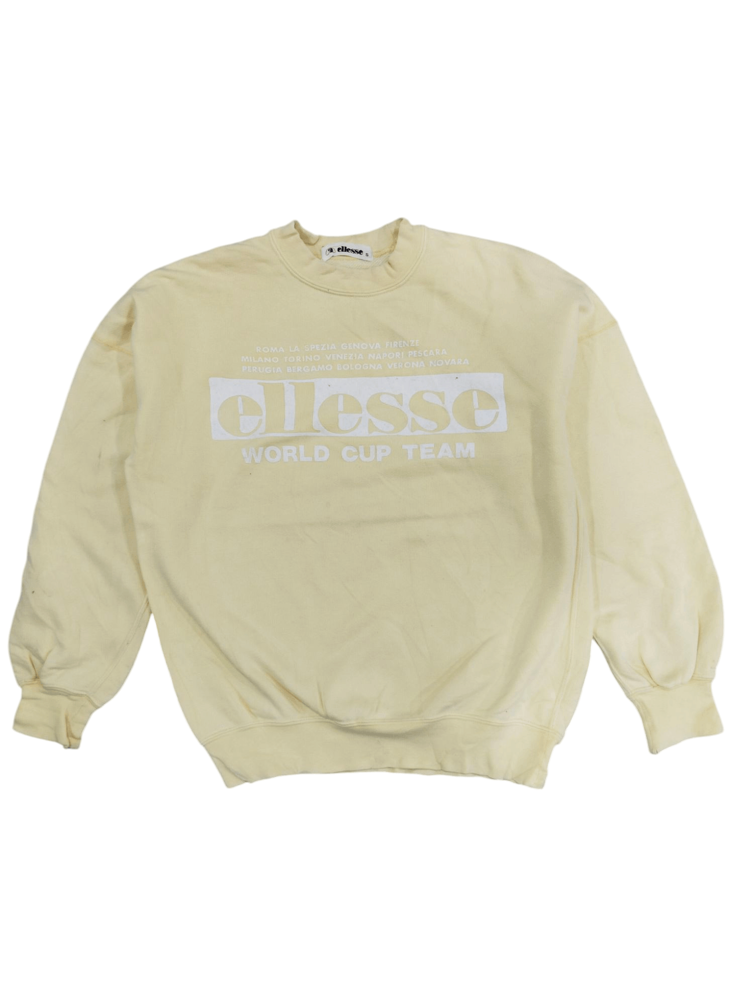 Vintage Ellesse World Cup Big Logo Sweatshirt