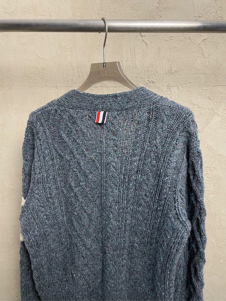 Thom Browne Thom browne Blue-green four-striped wool horsehair blended Size US M / EU 48-50 / 2 - 4 Thumbnail