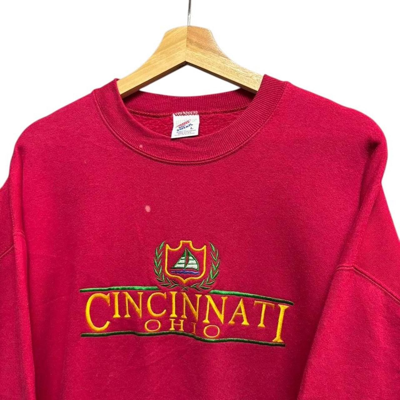 NFL × Vintage Vintage Cincinnati Ohio sweatshirt size: L Size US L / EU 52-54 / 3 - 2 Thumbnail
