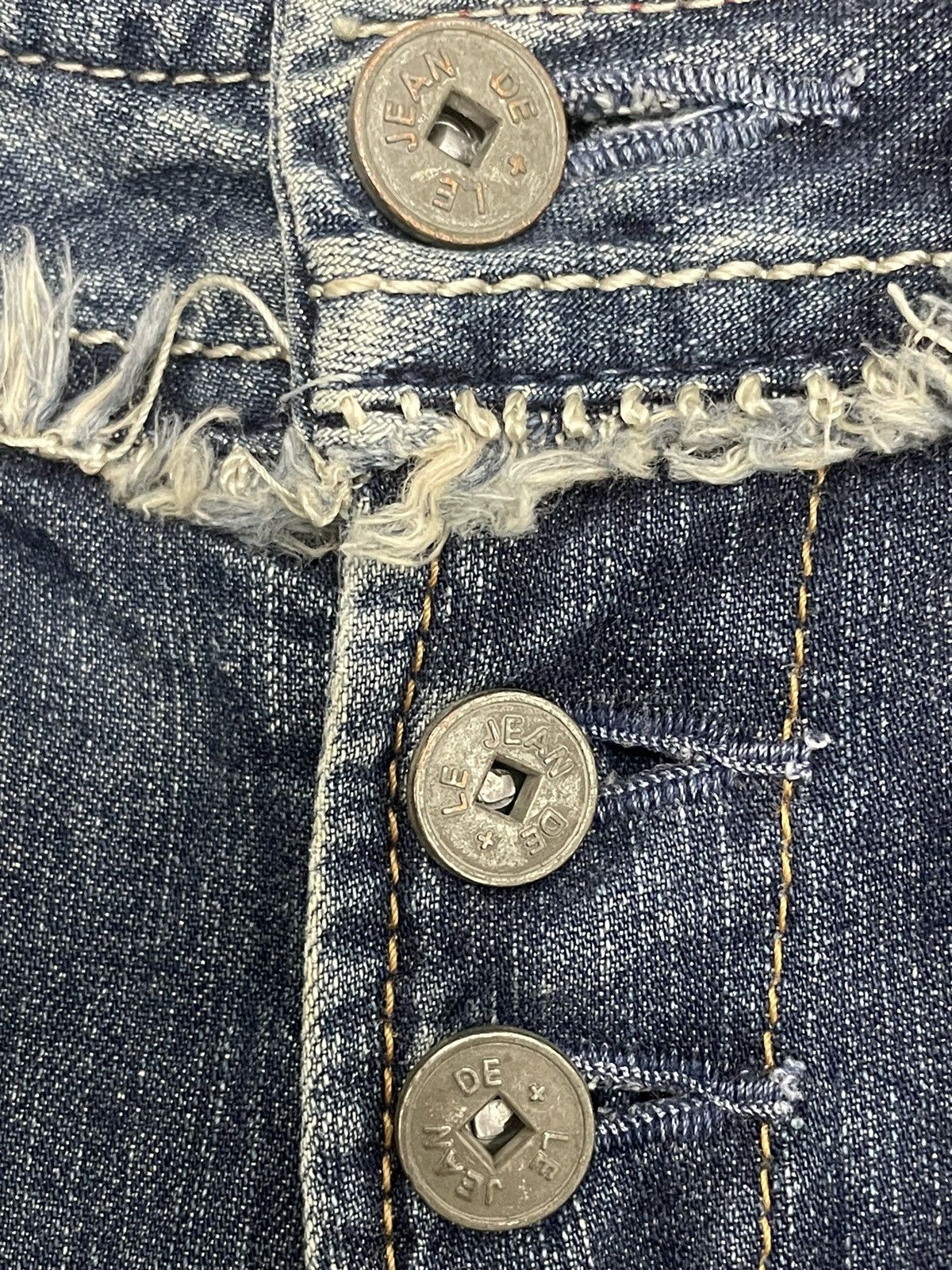 Marithe + Francois Girbaud × Seditionaries OFFER☄️Marithe Francois Girbaud Short Denim Jeans Size US 32 / EU 48 - 17 Thumbnail