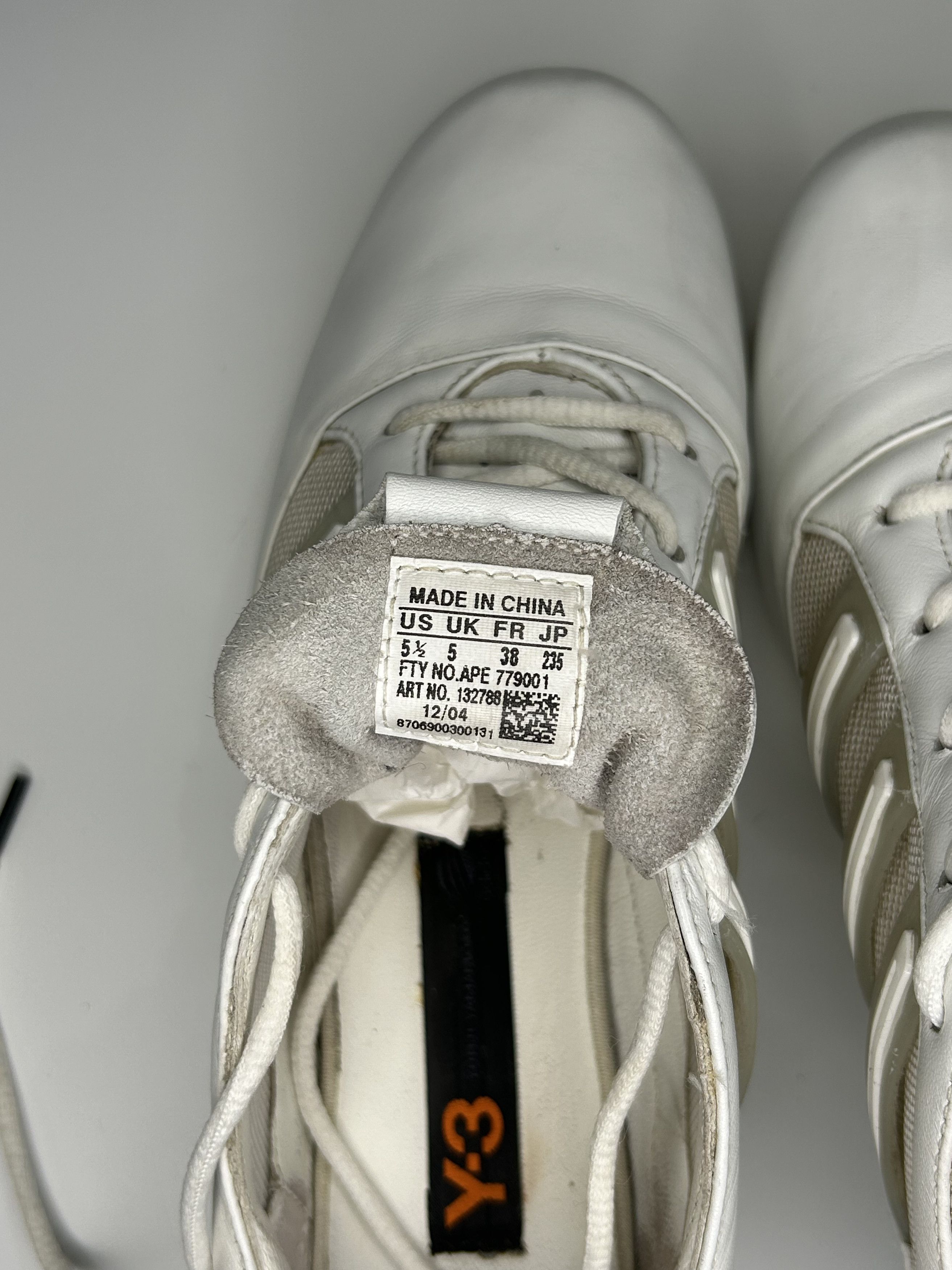 Y-3 × Yohji Yamamoto Y-3 Yohji Yamamoto Sheakers (1421) Size US 5.5 / EU 38 - 5 Thumbnail