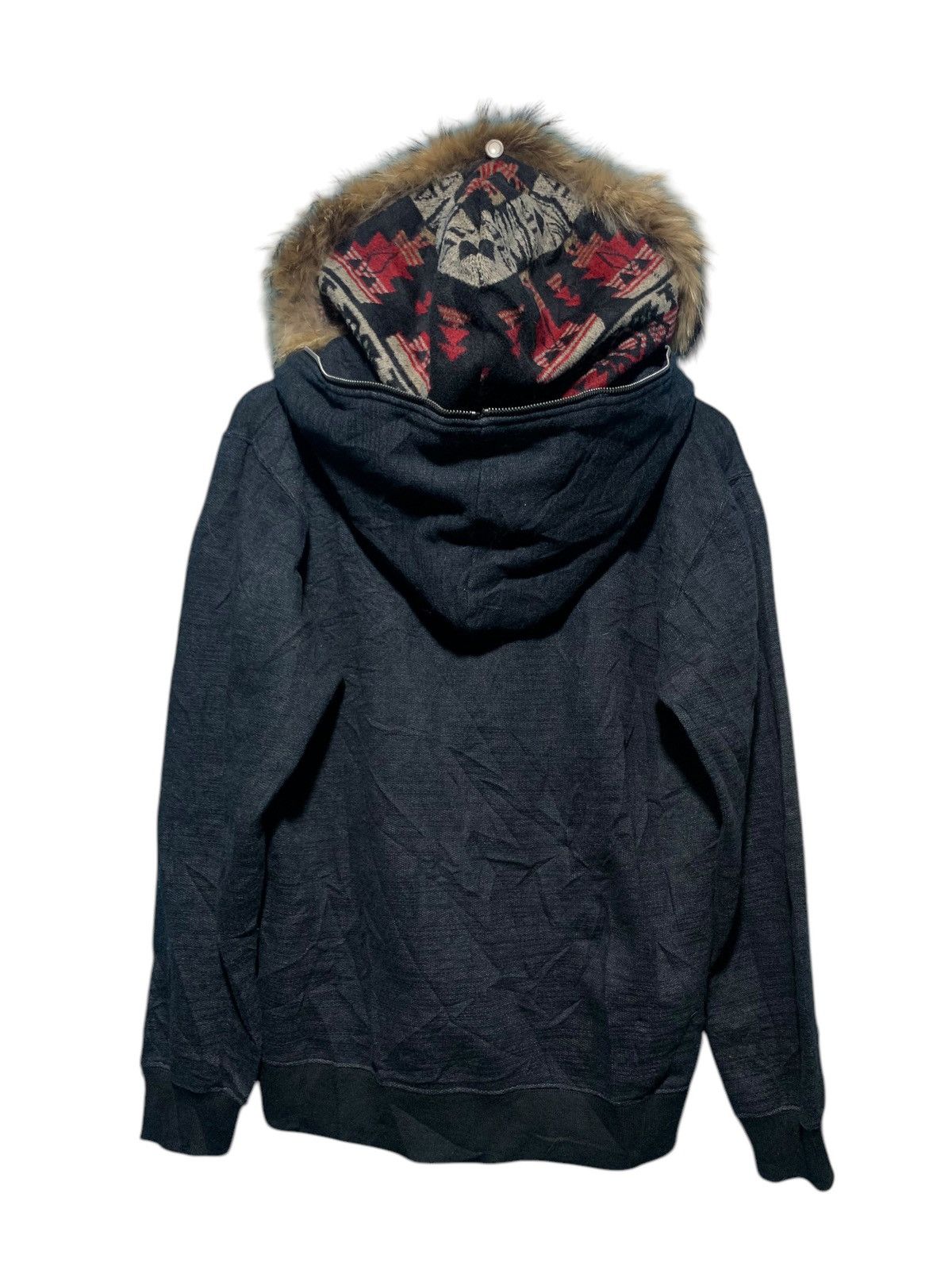 If Six Was Nine ILLS japan double layer navajo removable fur hoodie Size US L / EU 52-54 / 3 - 11 Thumbnail