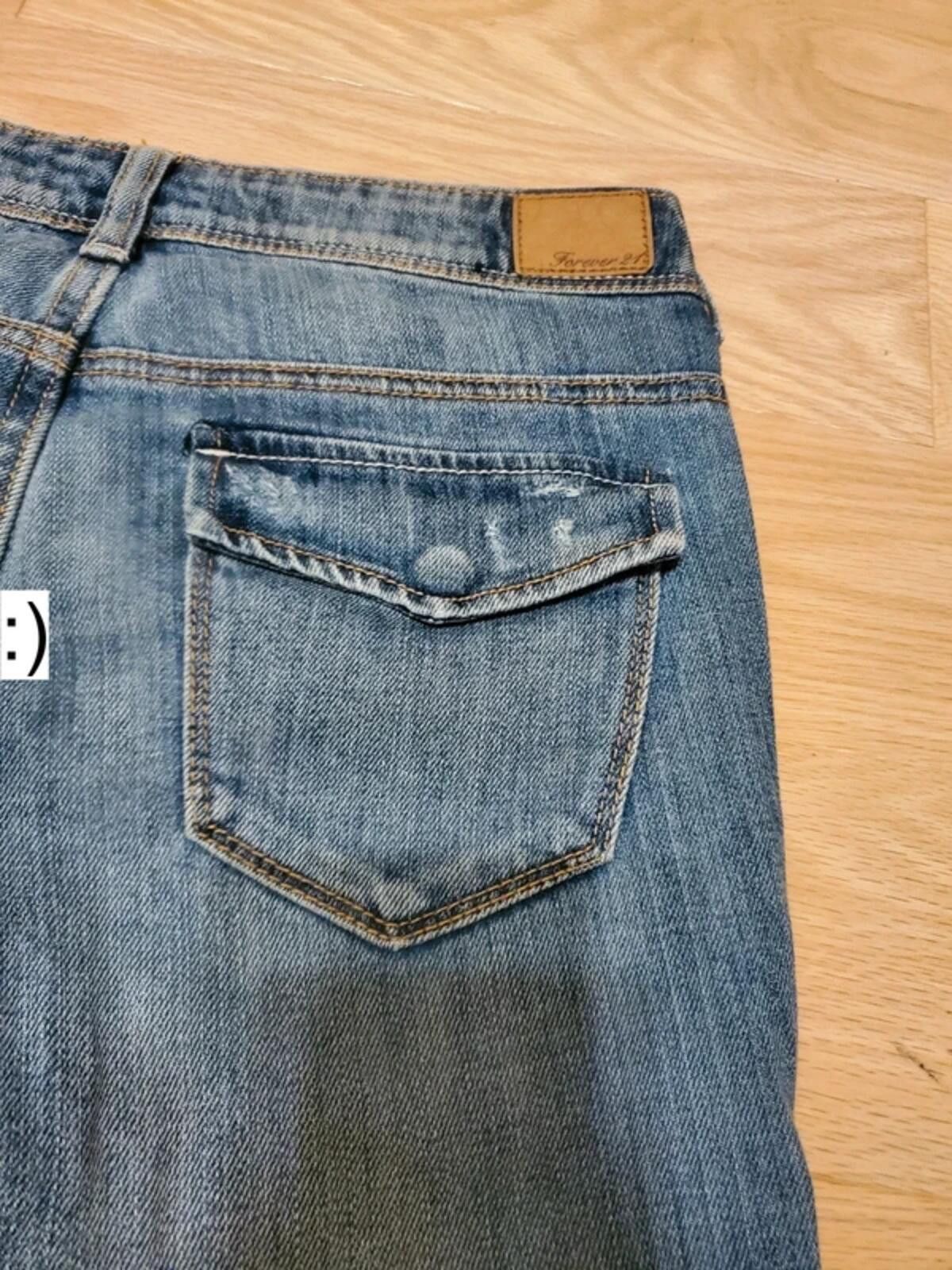 Forever 21 Vintage Forever 21 Women's Jeans Size 30" / US 8 / IT 44 - 3 Thumbnail