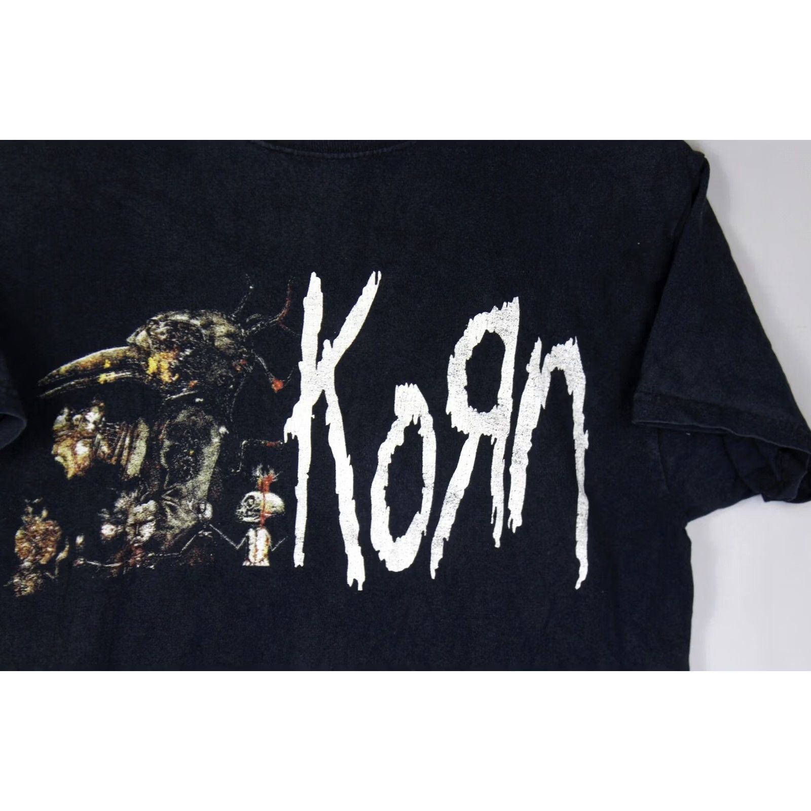 Haven VINTAGE KORN SHIRT '' BITCH WE HAVE A PROBLEM '' TOUR EUROPEAN 2008 M Black Mens Size US M / EU 48-50 / 2 - 3 Thumbnail