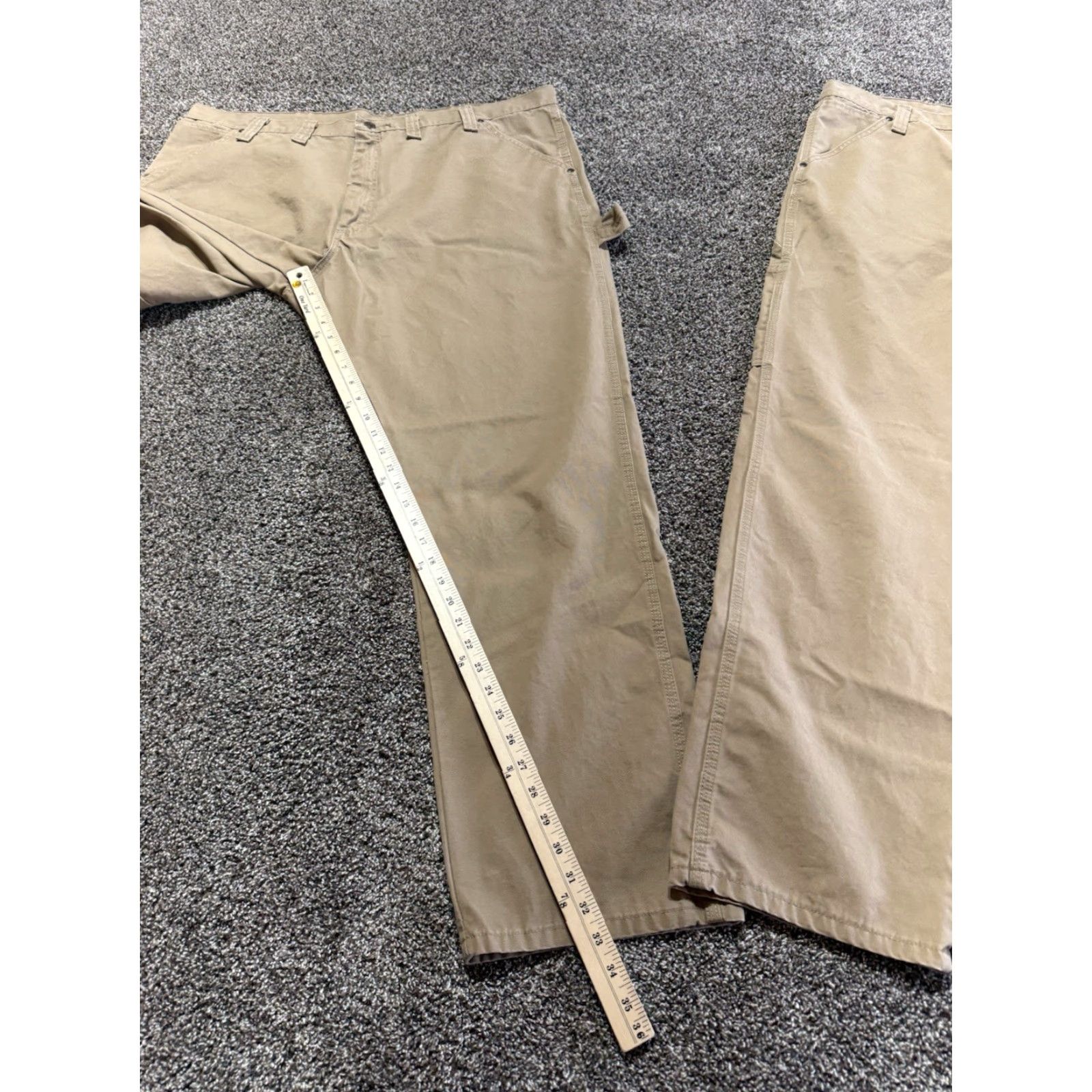 Wrangler Wrangler Jeans Jeans Khaki Men 44x32 5-Pocket Design Denim Cotton Tan Blue Vintage No N/A Size US 44 / EU 60 - 6 Thumbnail