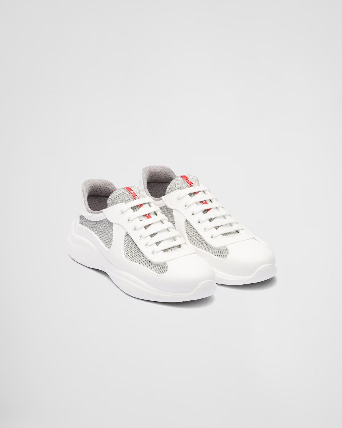 image of Prada Sneakers Trinagle Cloudbust 4E6500_3Llj_F0009_F_025 in White, Men's (Size 8)