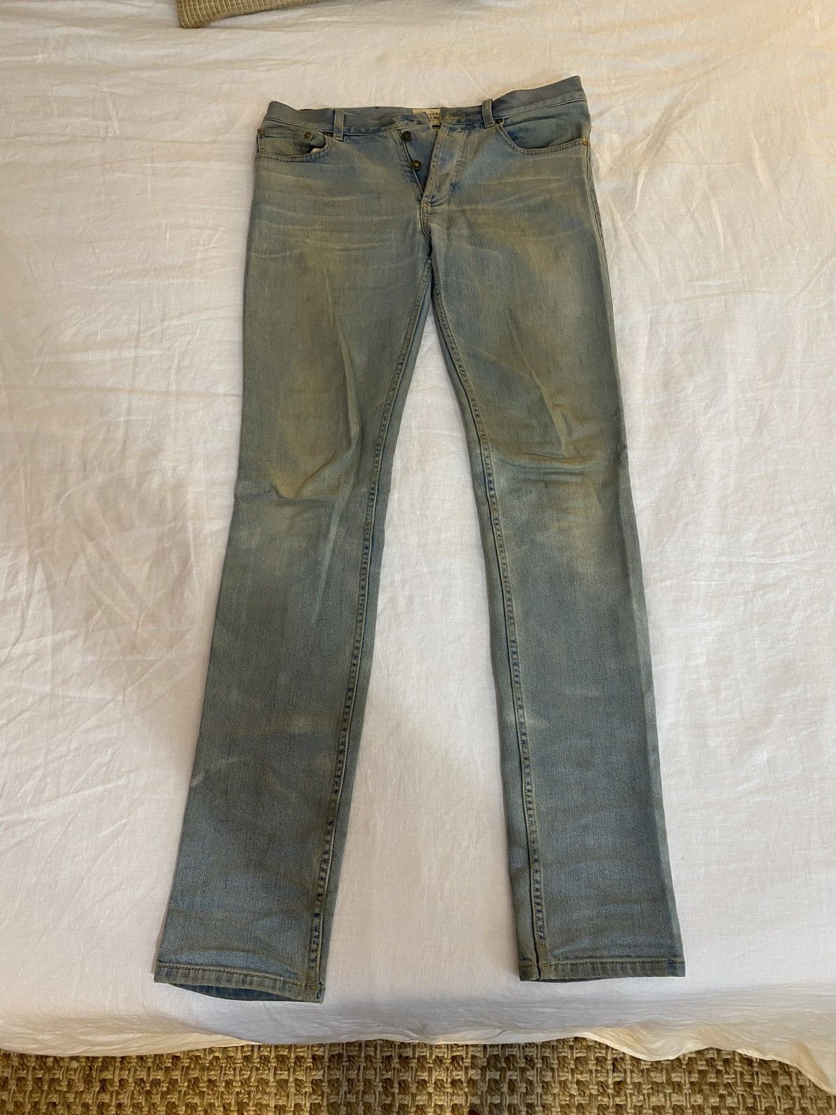 Slim Faded Wash Jeans