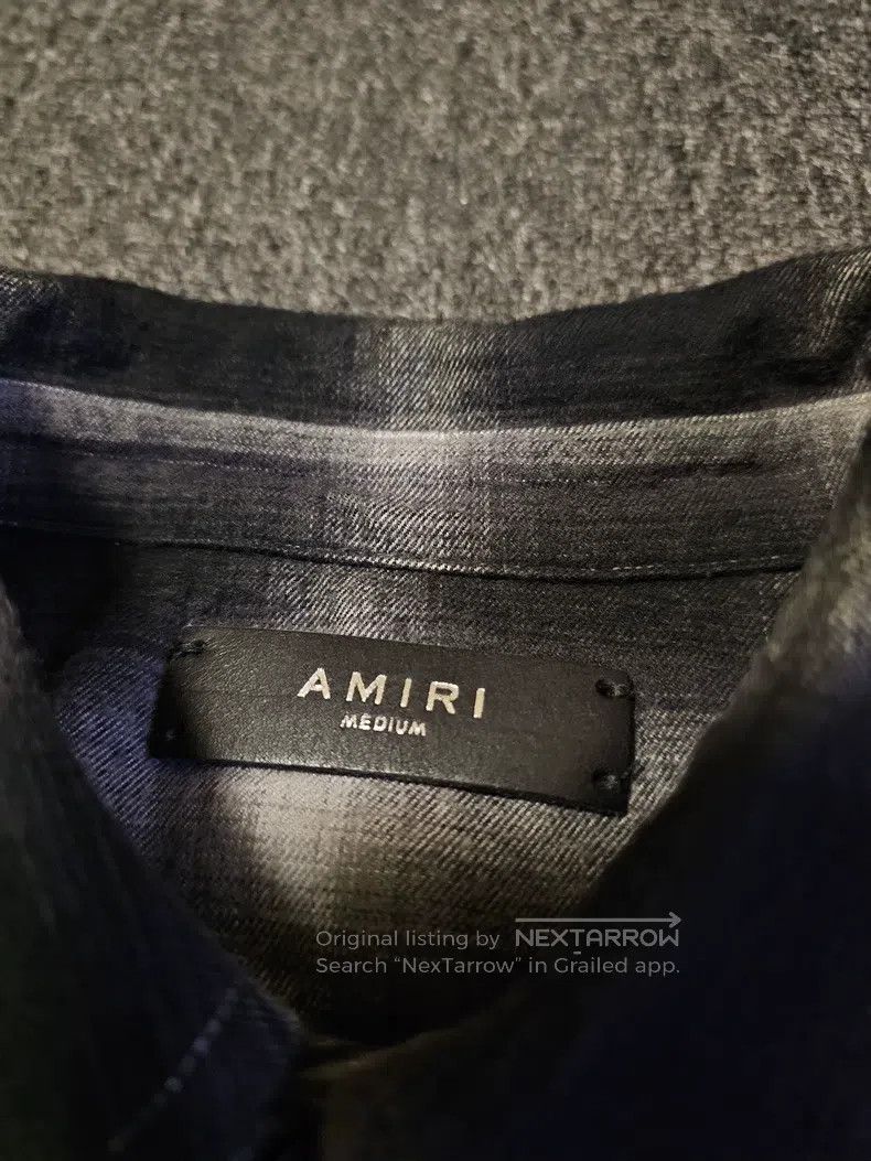 Amiri Amiri Size M Flannel shirt Size US M / EU 48-50 / 2 - 3 Thumbnail