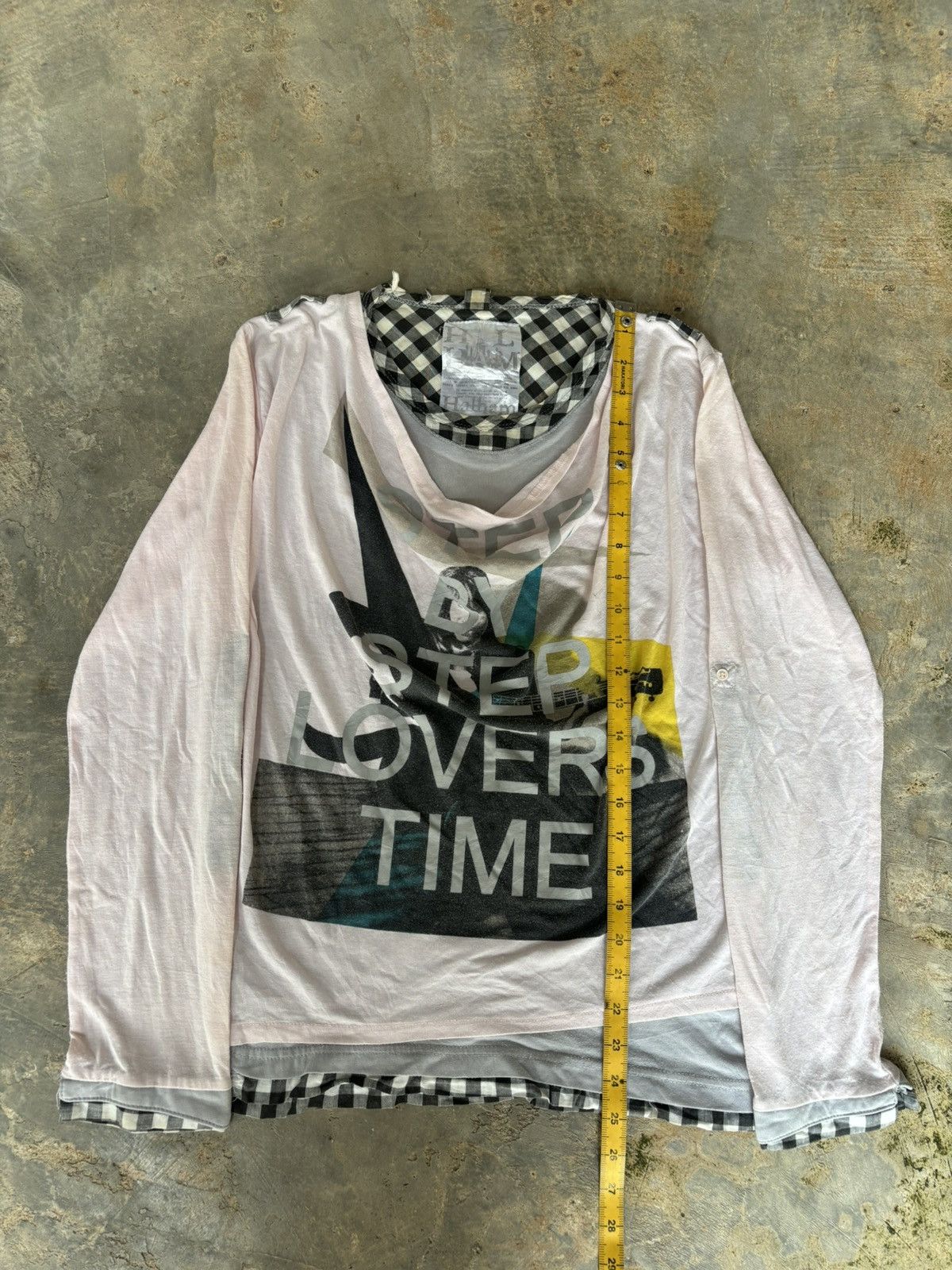 Hysteric Glamour Y2k Triple Halham Hysteric Style Longsleeve Size US L / EU 52-54 / 3 - 11 Thumbnail