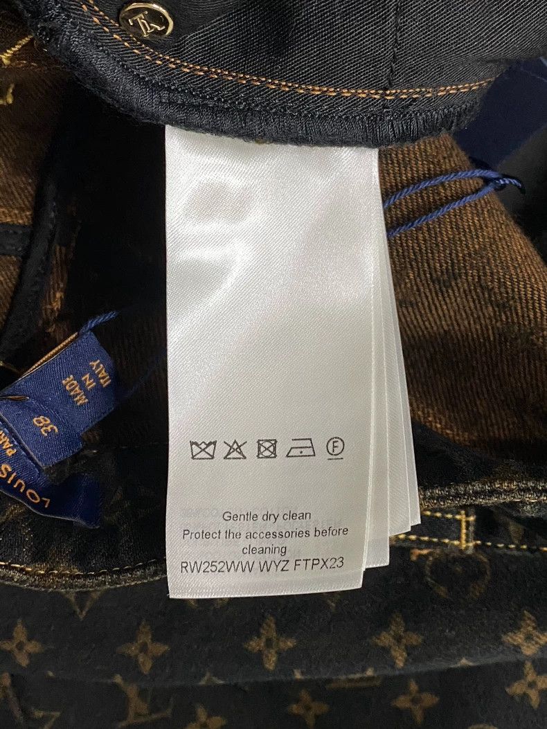 Louis Vuitton Louis Vuitton Old Flower Jeans Size US 38 / EU 54 - 6 Thumbnail
