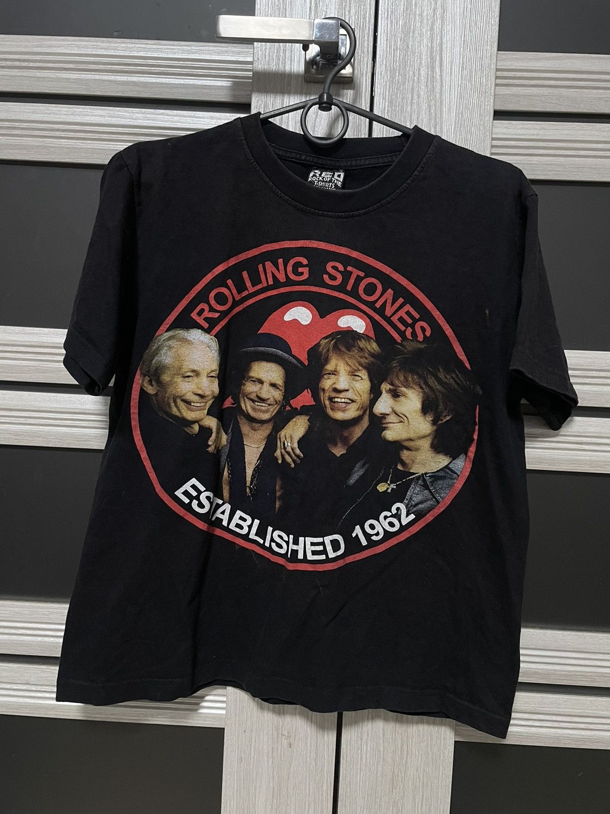 Band Tees Vintage Rolling Stones 90s Band Tee Double Sided Print Size US M / EU 48-50 / 2 - 1 Thumbnail