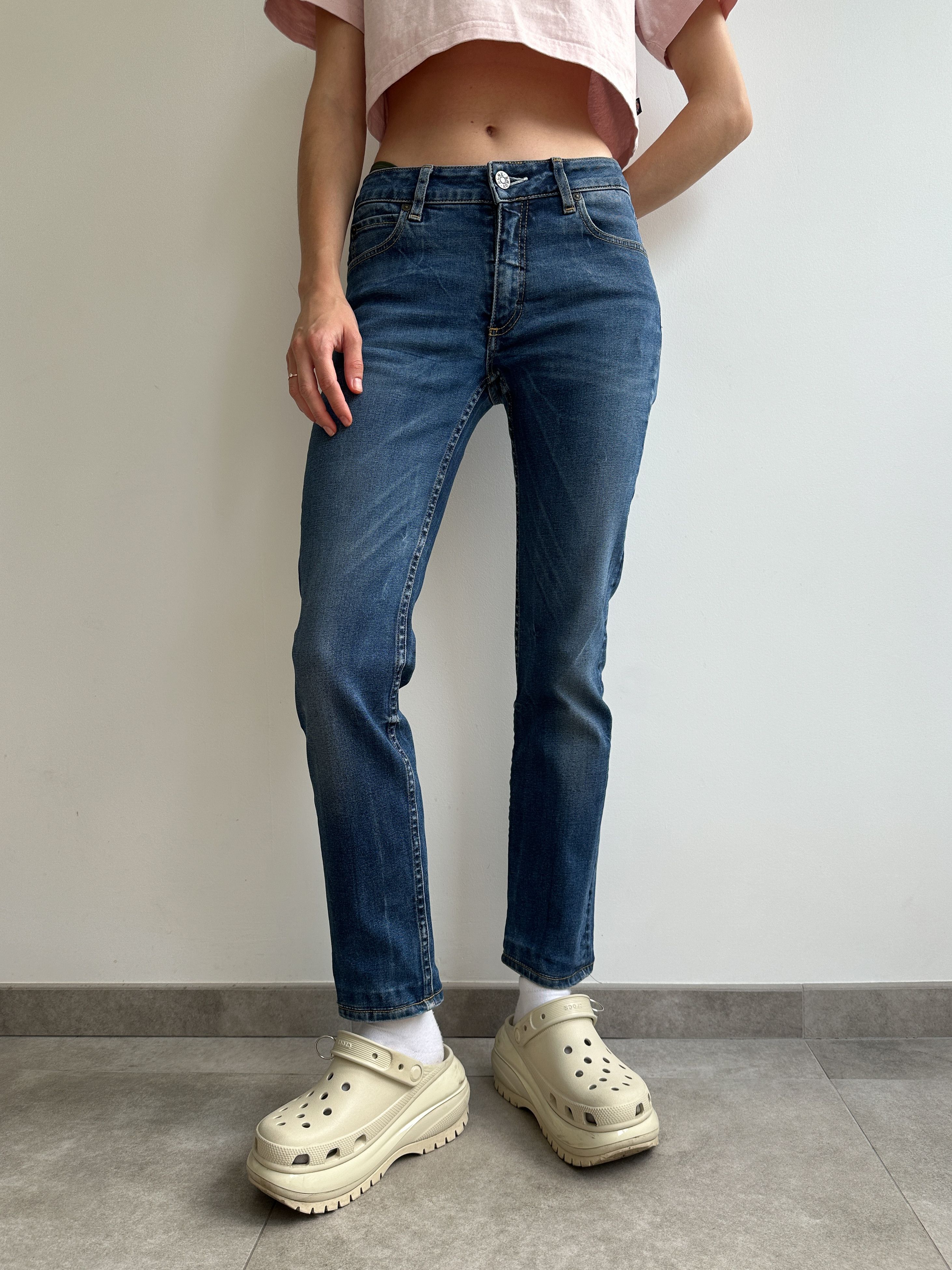 Acne Studios ACNE Blue Denim Pants Jeans 29x32 Size US 29 - 1 Thumbnail
