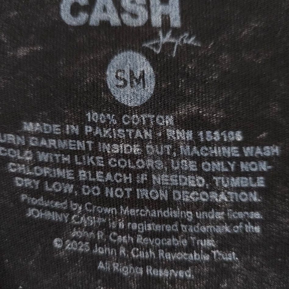 Vintage VINTAGE Johnny Cash Shirt Mens Small Gray Cowboy Country Music Size US S / EU 44-46 / 1 - 7 Thumbnail