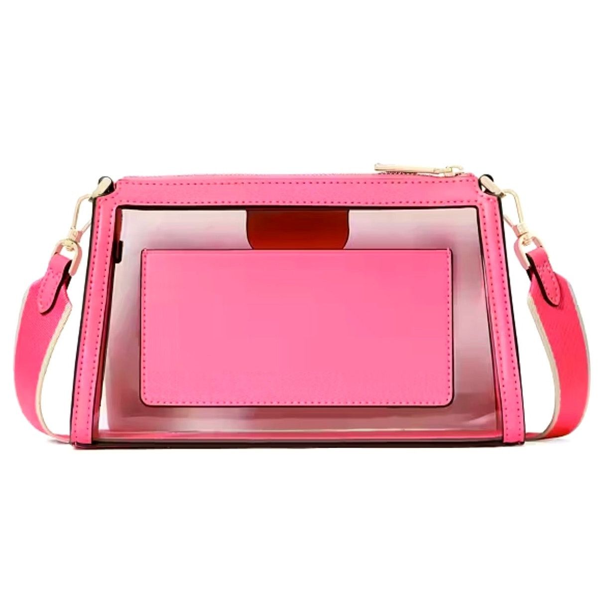Kate Spade Kate Spade Clare Clear Small Crossbody Wild Pink Size ONE SIZE - 3 Thumbnail