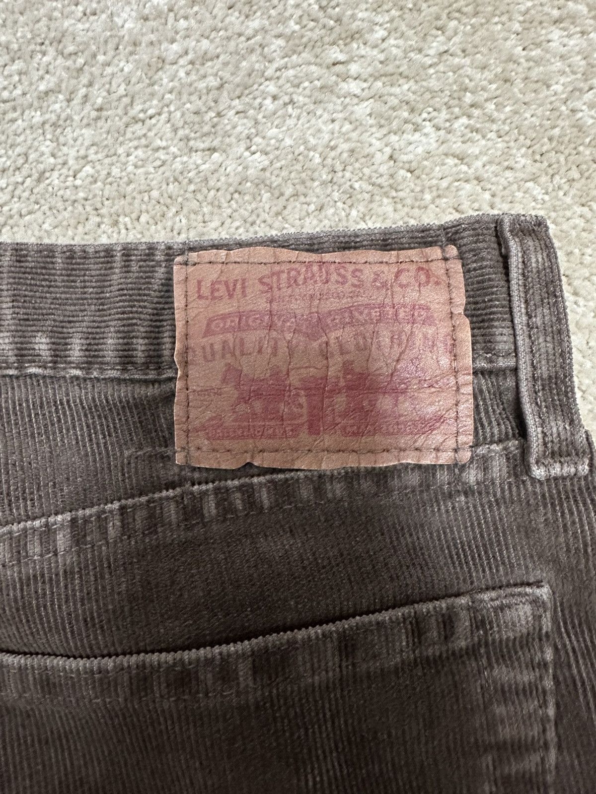 Levi's × Levi's Vintage Clothing × Vintage Vintage Levi’s 539 Corduroy White Tab shorts Size US 36 / EU 52 - 4 Thumbnail
