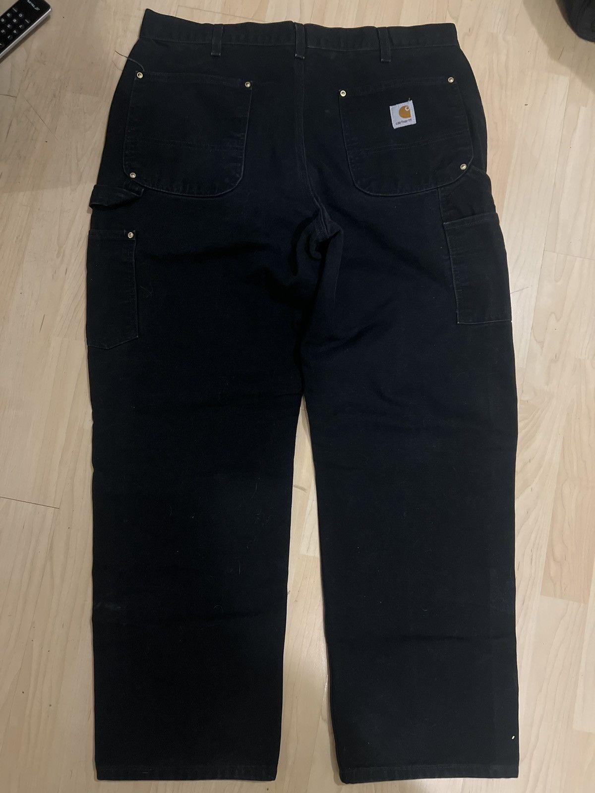 Carhartt black carharrt carpenter jeans Size US 36 / EU 52 - 2 Thumbnail