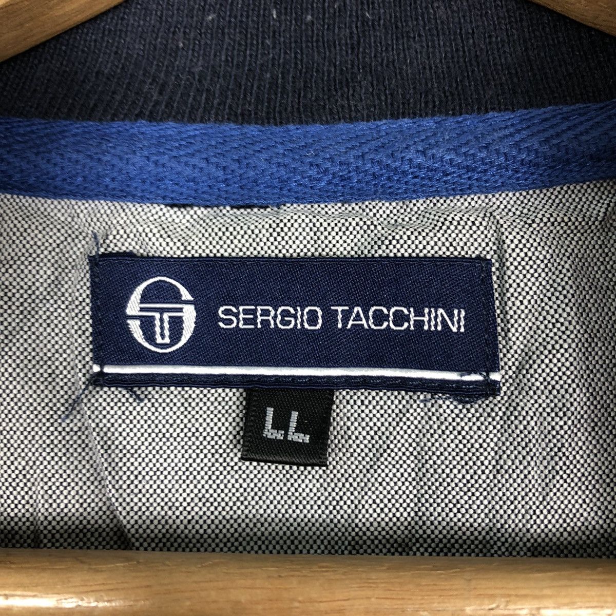 Japanese Brand 🔥Vintage Sergio Tacchini Anorak Long Sleeve Striped Collar Size US L / EU 52-54 / 3 - 16 Thumbnail