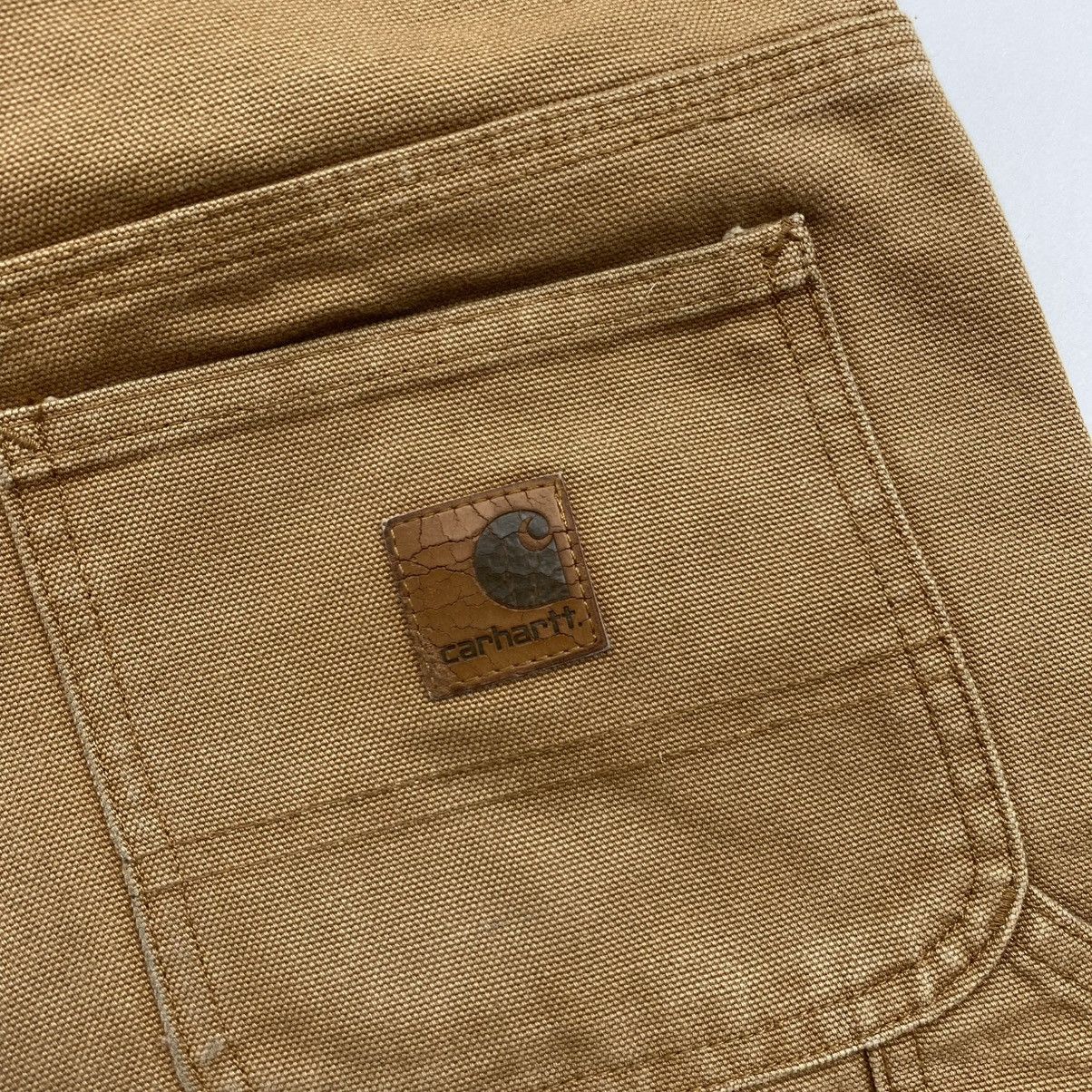 Carhartt × Vintage OG Vintage 90s USA Carhartt Carpenter Brown Size US 30 / EU 46 - 4 Thumbnail