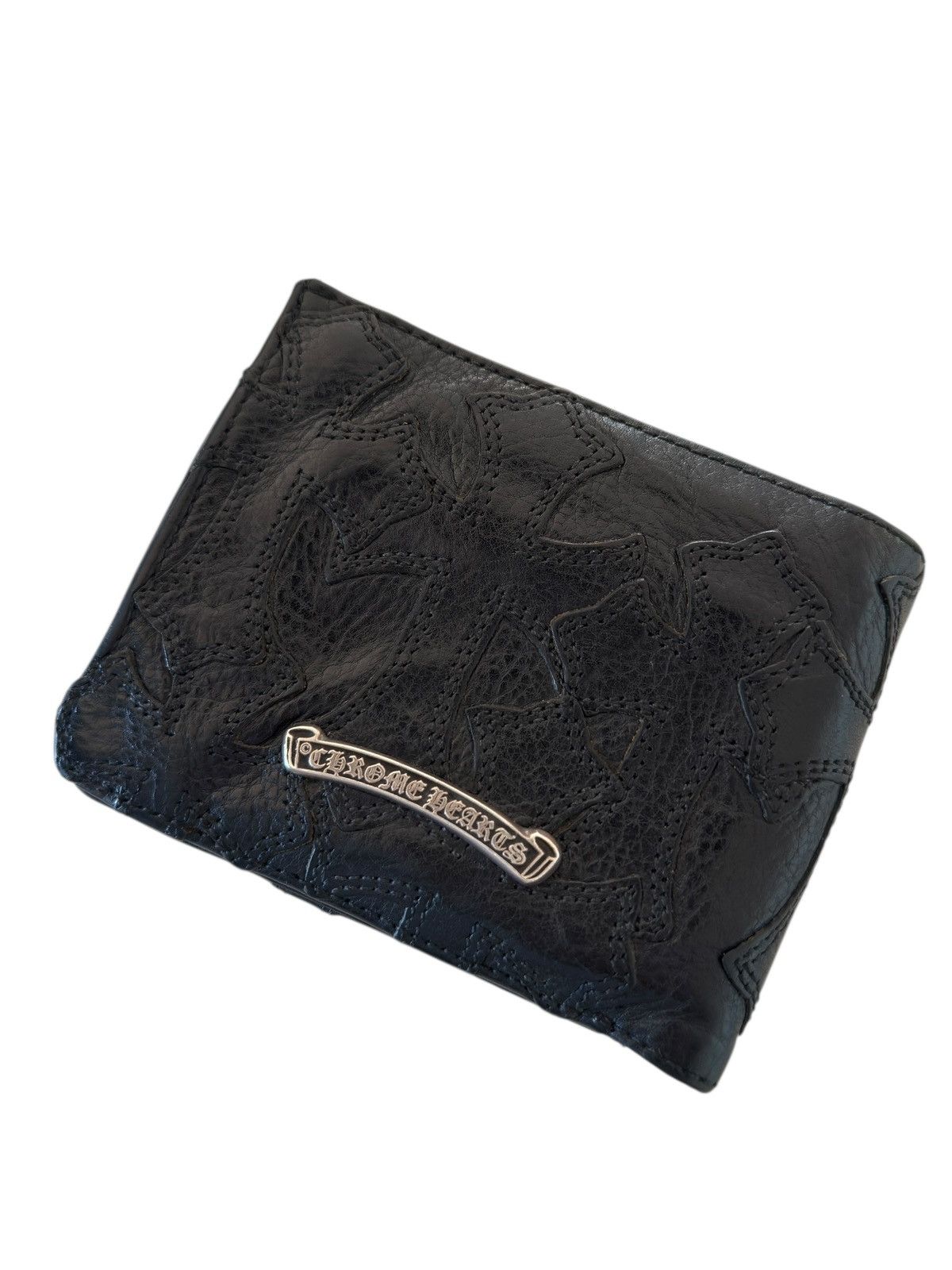 Chrome Hearts Chrome Hearts 11 Patch Flooded Bi-Fold Wallet Size ONE SIZE - 3 Thumbnail