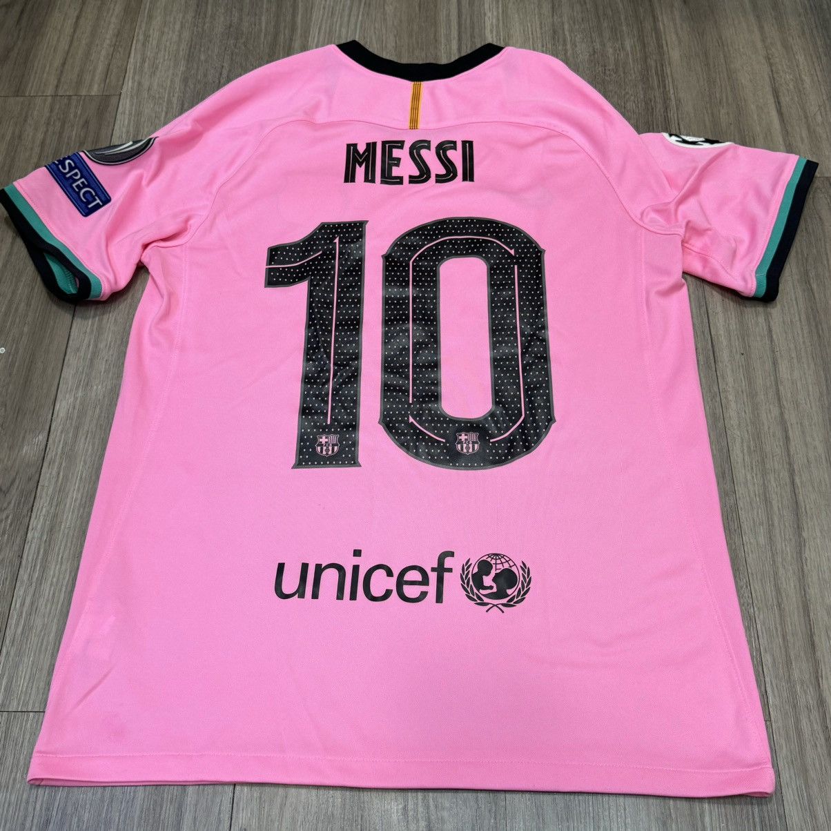 Nike Barcelona 20/21 C/L third away shirt #10 Messi Size US M / EU 48-50 / 2 - 2 Thumbnail