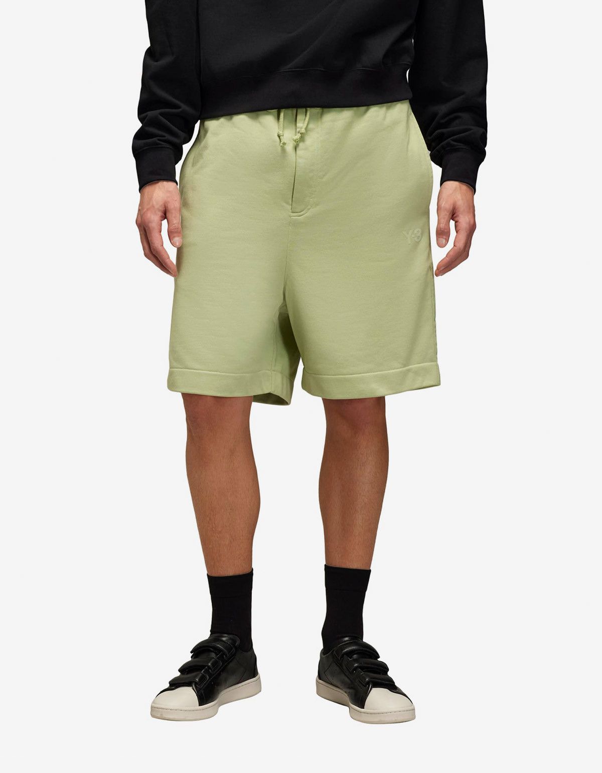 Y-3 Y-3 Green Logo Sweat Shorts Size S Size US 30 / EU 46 - 2 Thumbnail